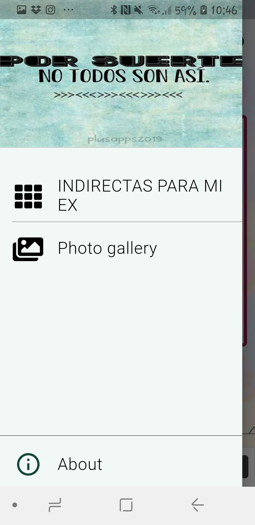 INDIRECTAS PARA MI EXPAREJA | Indus Appstore | Screenshot