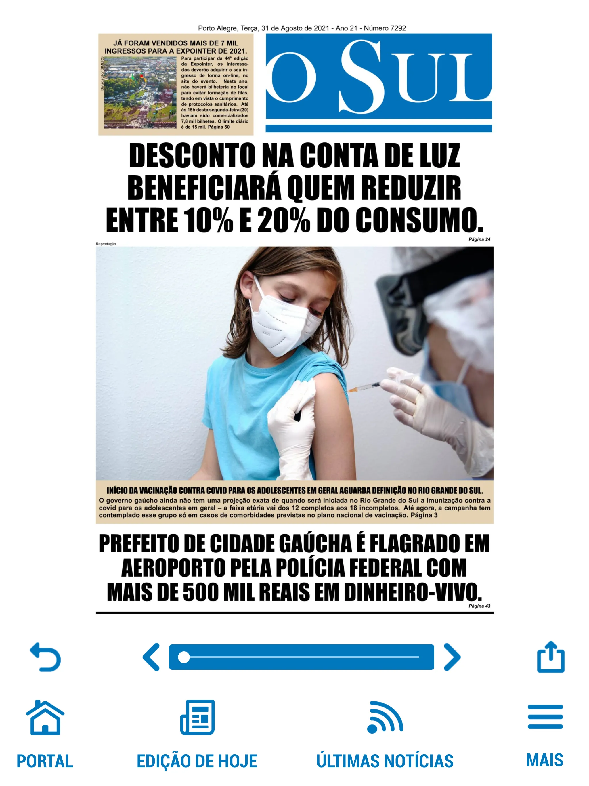 Jornal O Sul | Indus Appstore | Screenshot