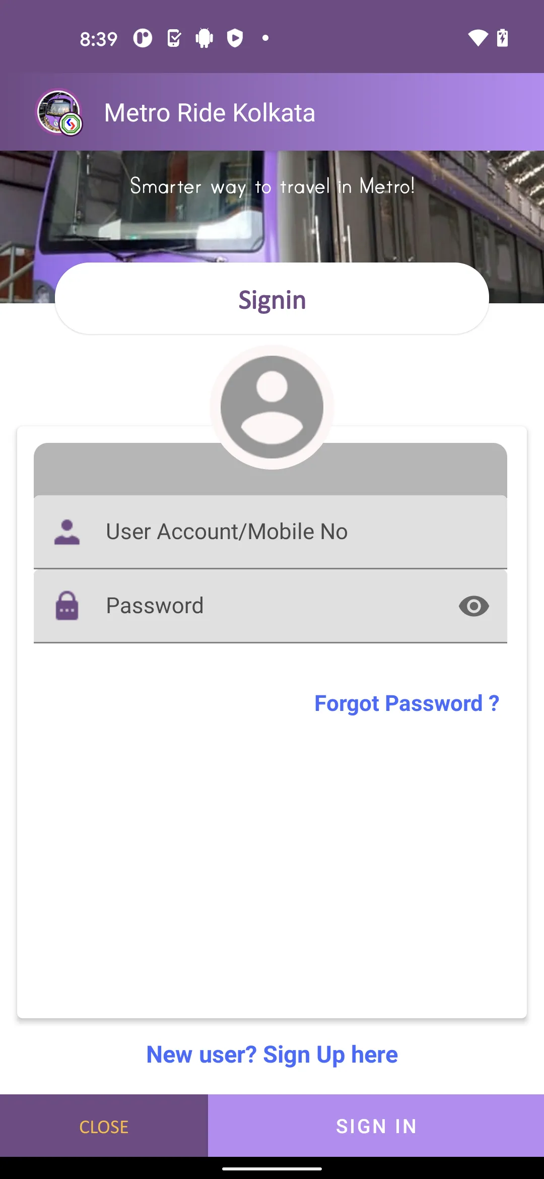 Metro Ride Kolkata | Indus Appstore | Screenshot