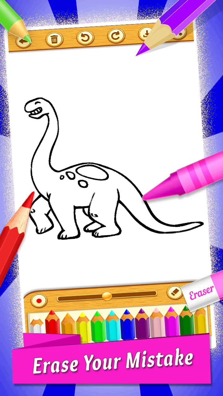 Dinosaurs Coloring Book | Indus Appstore | Screenshot