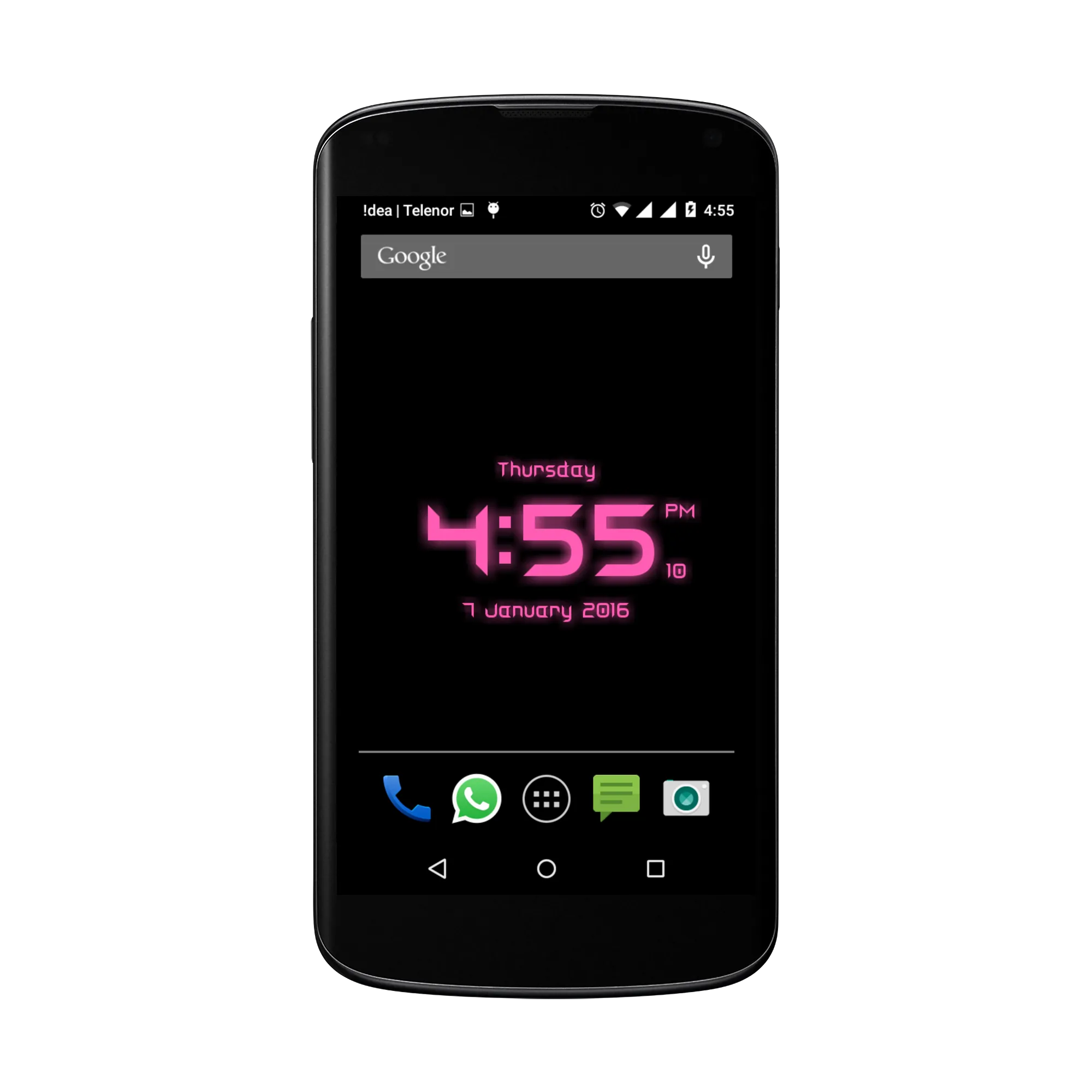 LED Digital Clock LWP | Indus Appstore | Screenshot