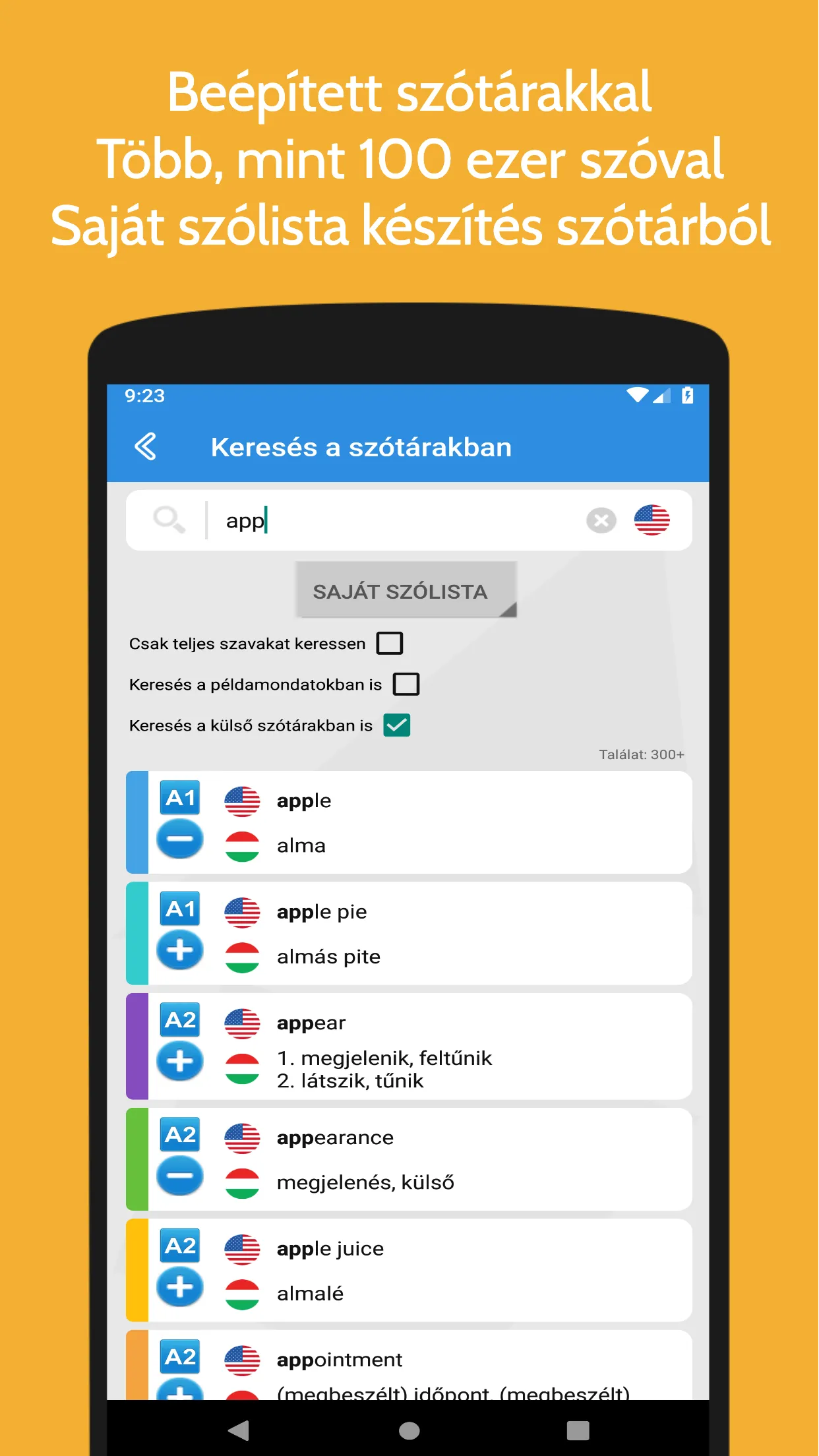 Wordzie Angol Szótanító | Indus Appstore | Screenshot