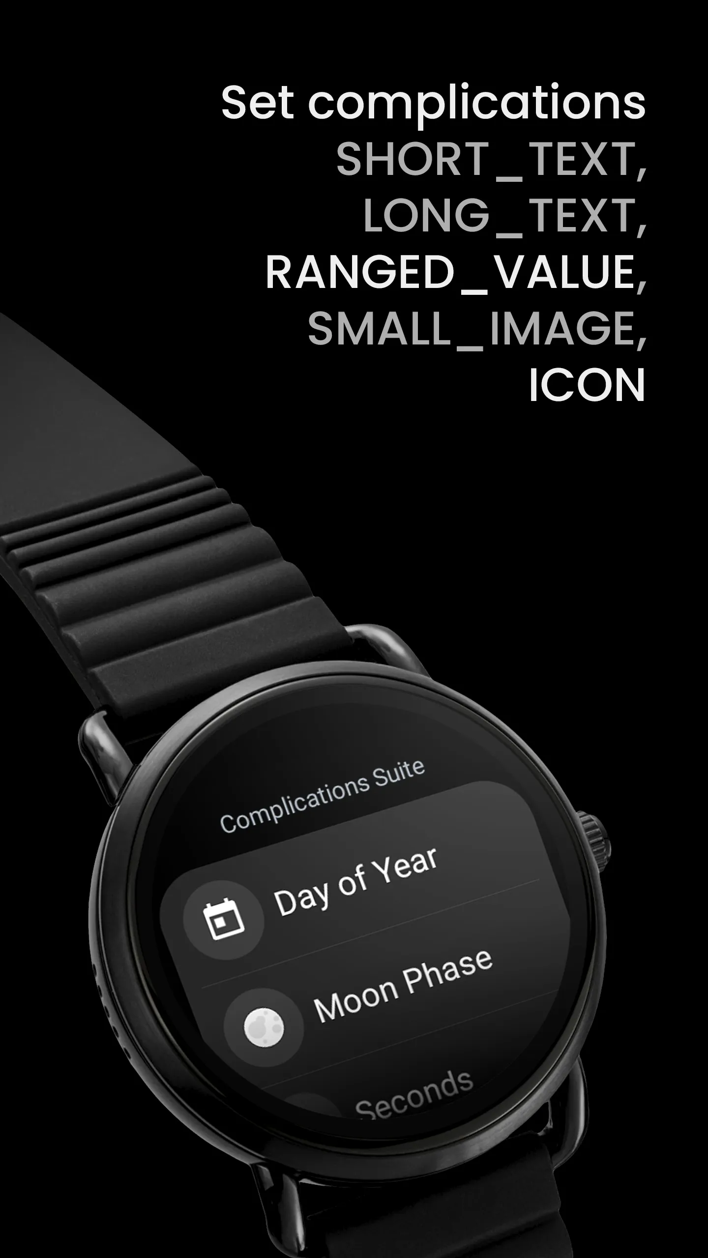 Complications Suite - Wear OS | Indus Appstore | Screenshot