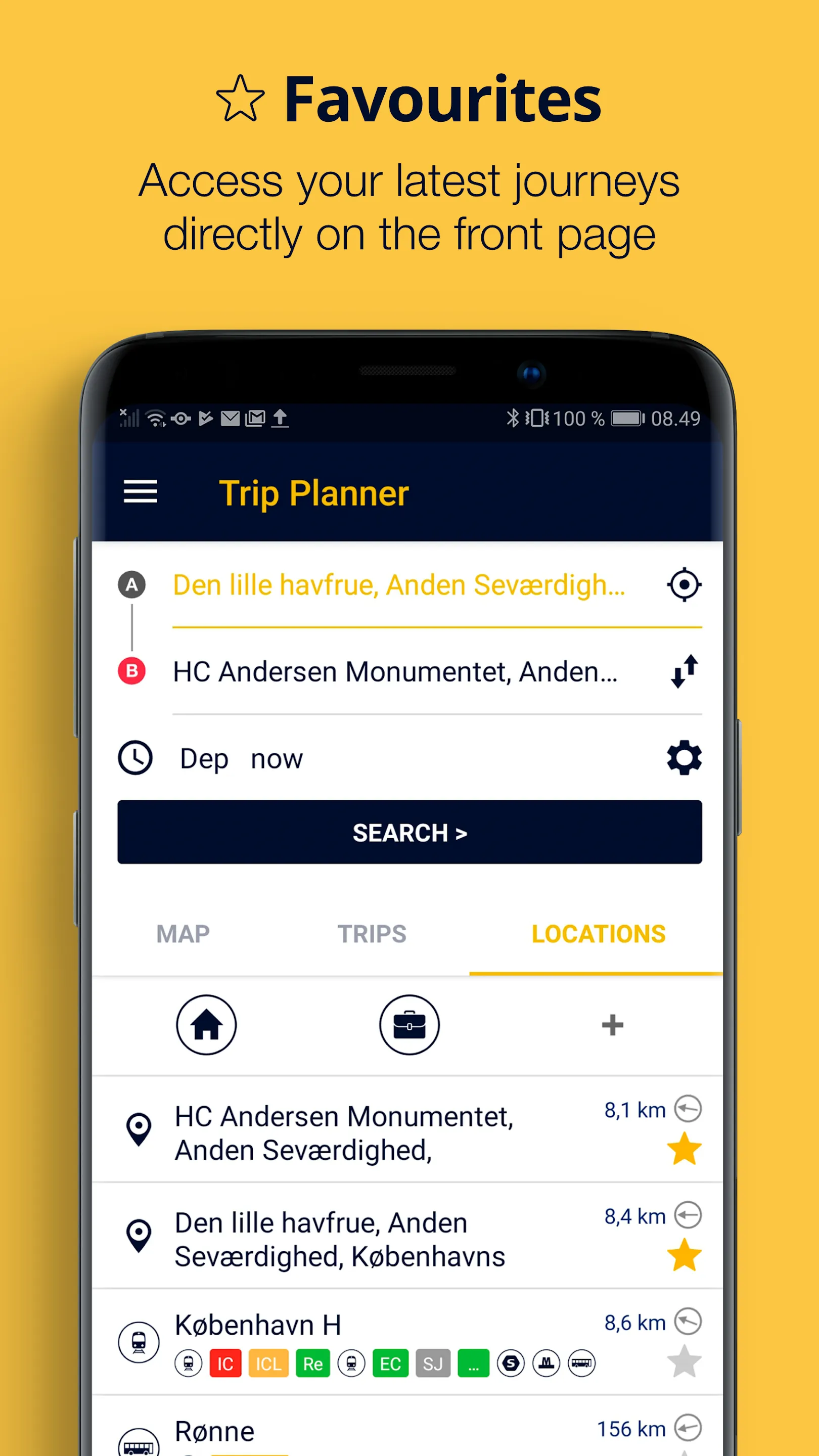 Rejseplanen | Indus Appstore | Screenshot