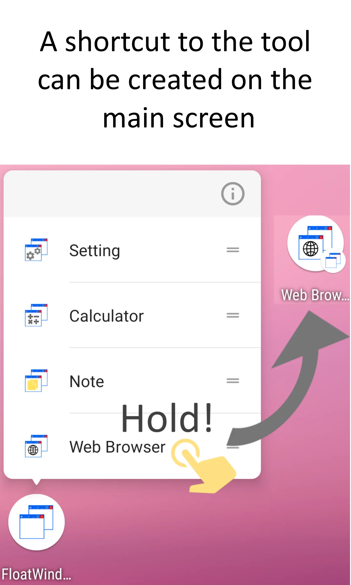 FloatWindow (multitasking) | Indus Appstore | Screenshot