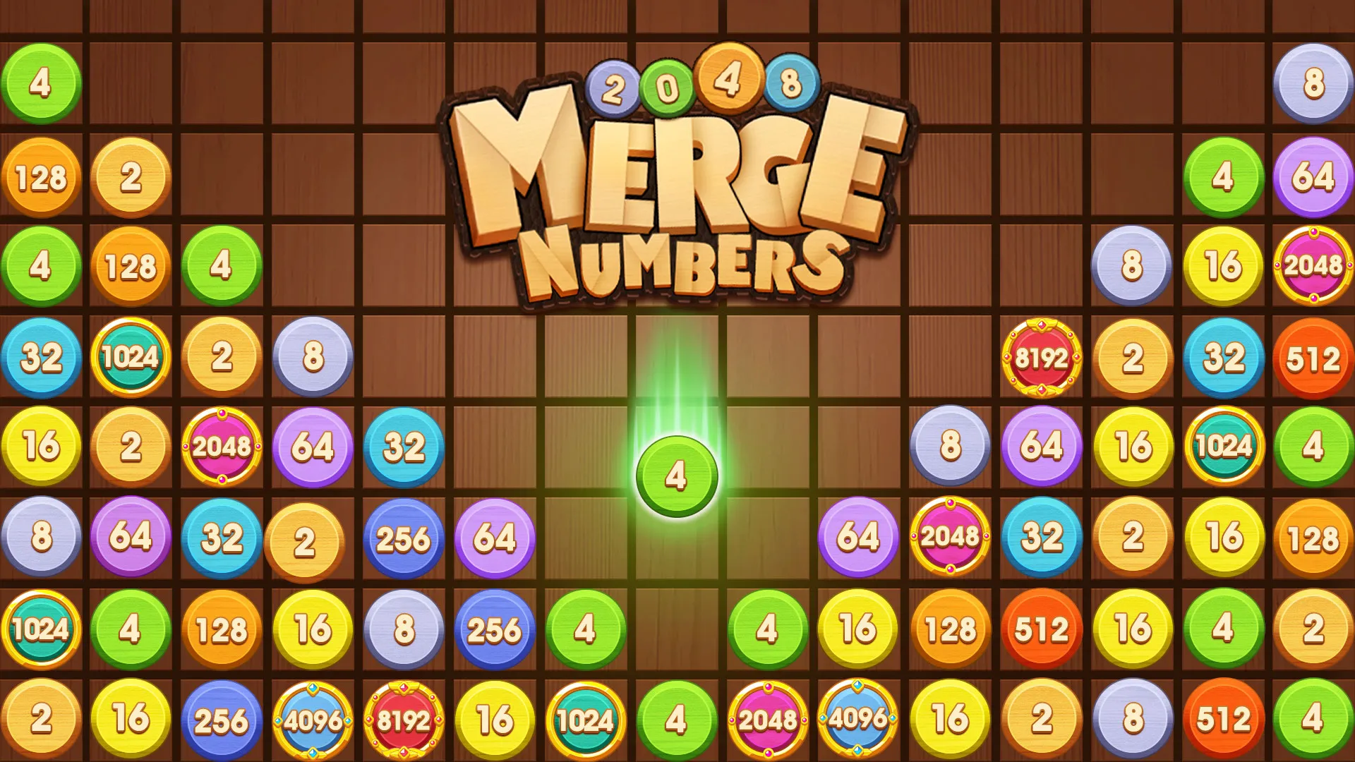 Merge Numbers – 2048 Puzzle | Indus Appstore | Screenshot