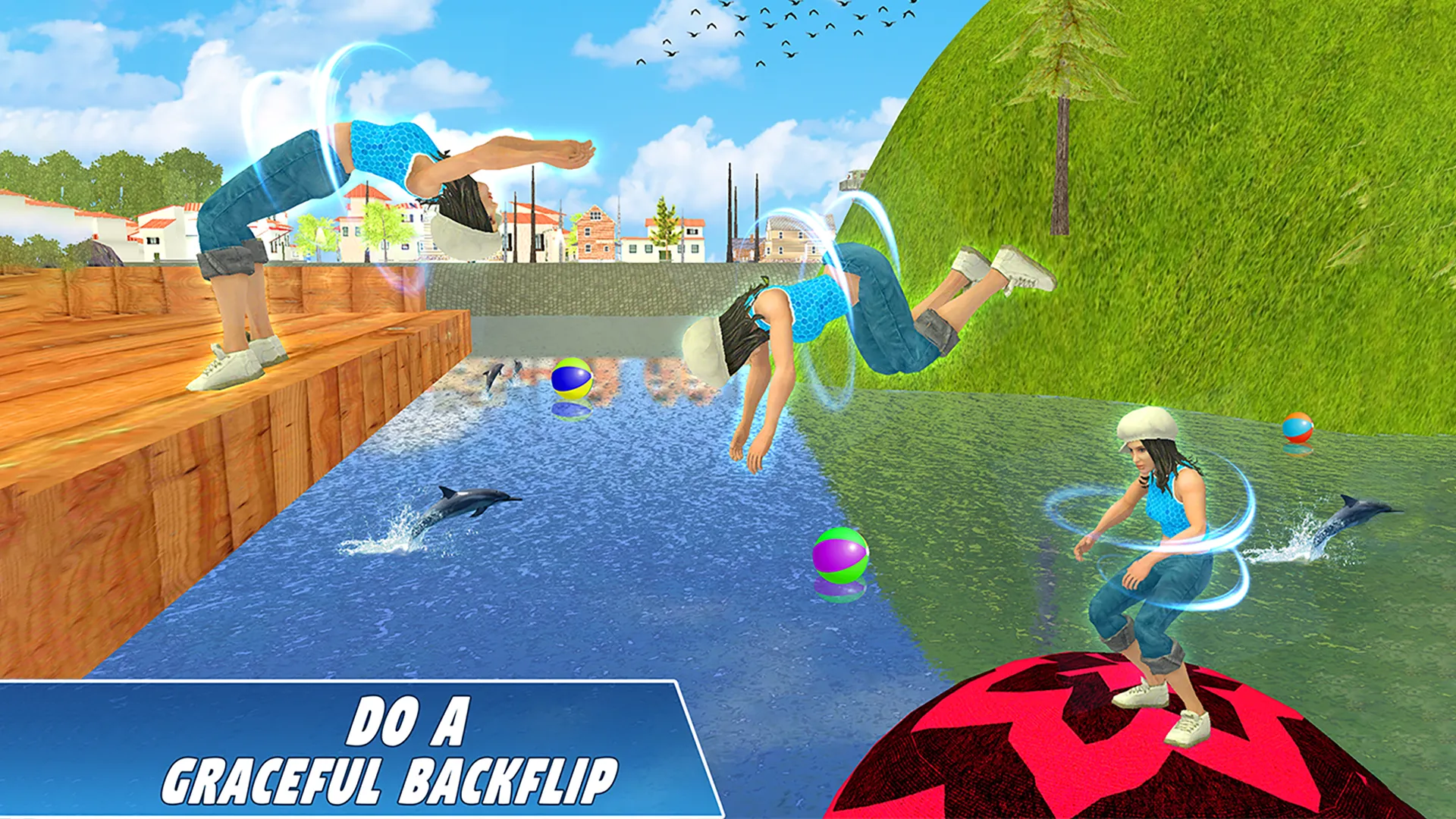 Backflip Challenge:Stunt Games | Indus Appstore | Screenshot