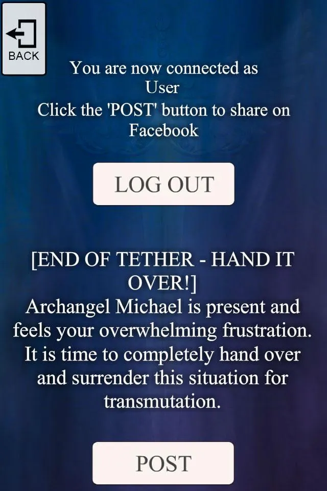 Archangel Michael Oracle Deck | Indus Appstore | Screenshot