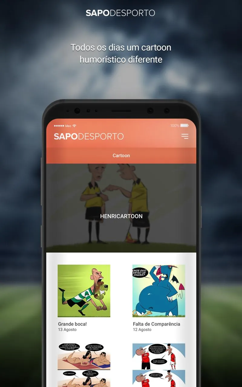 SAPO Desporto | Indus Appstore | Screenshot