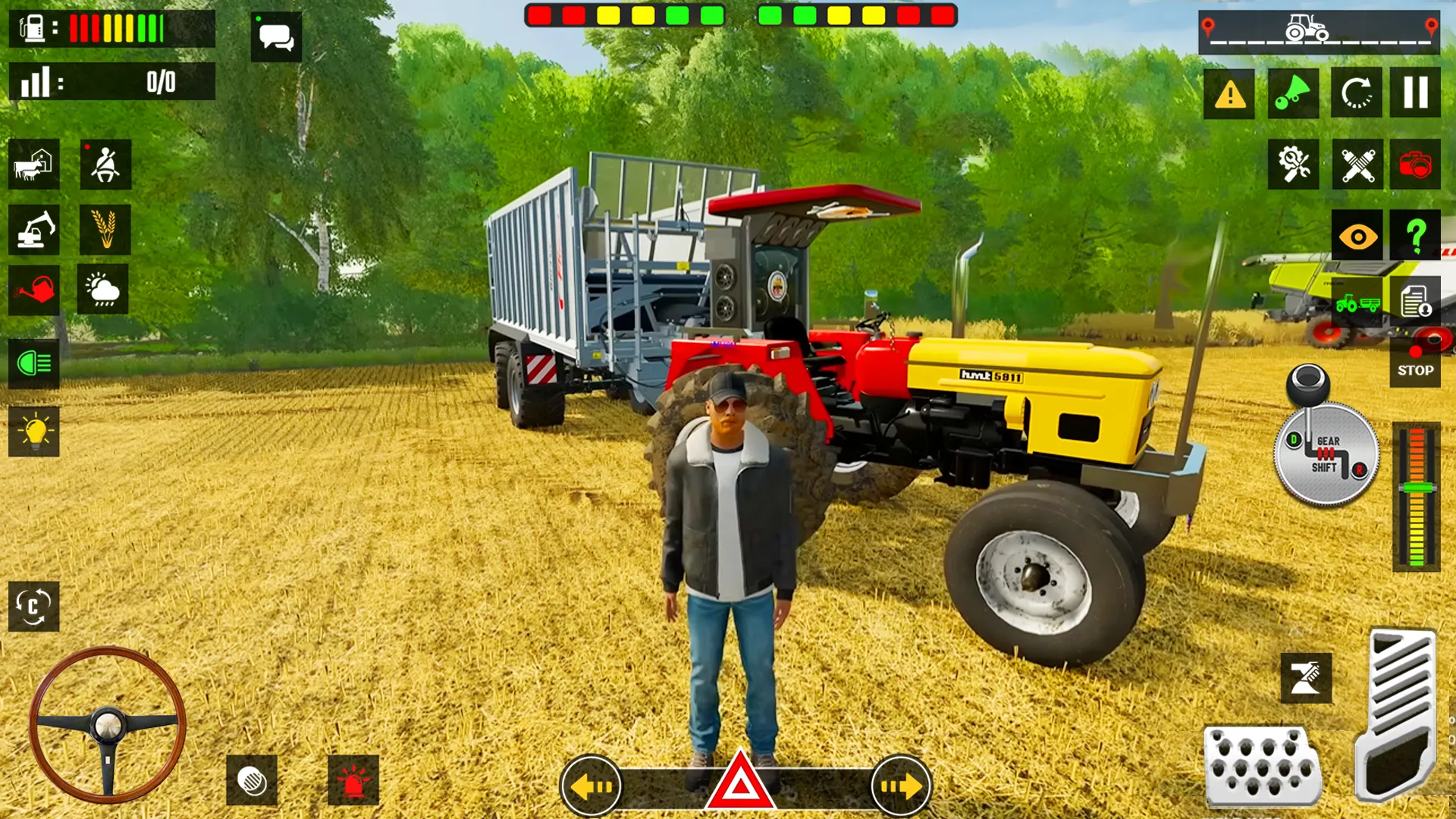 Farming Tractor Game 2023 3D | Indus Appstore | Screenshot