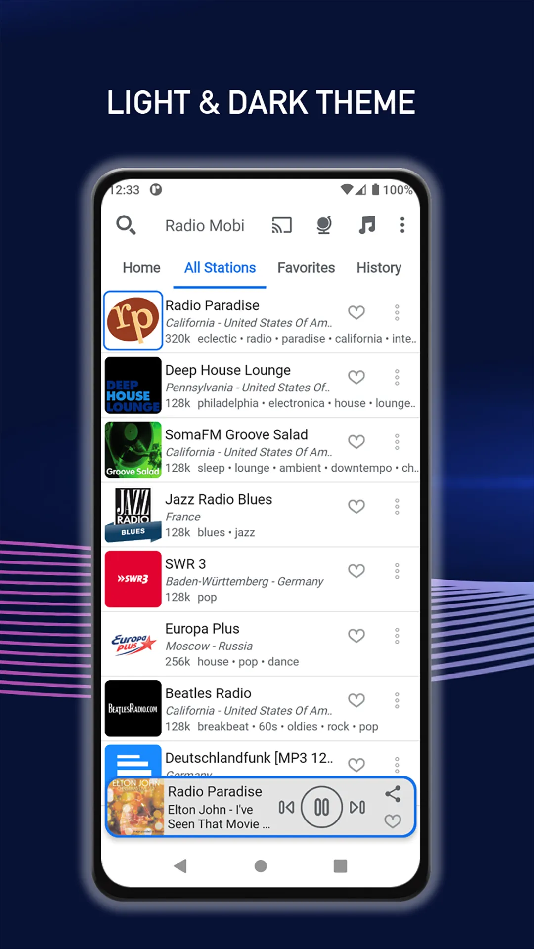 Radio Mobi: All World FM Radio | Indus Appstore | Screenshot