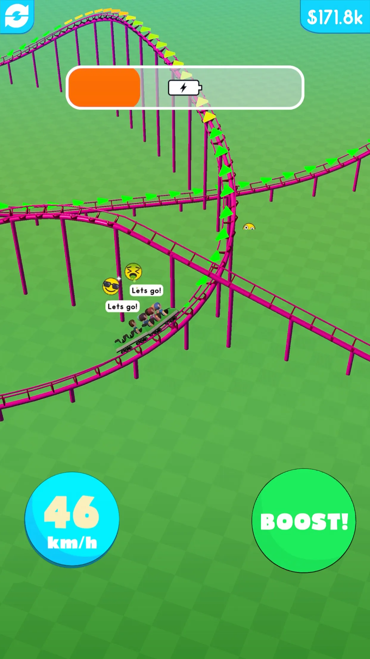 Hyper Roller Coaster | Indus Appstore | Screenshot