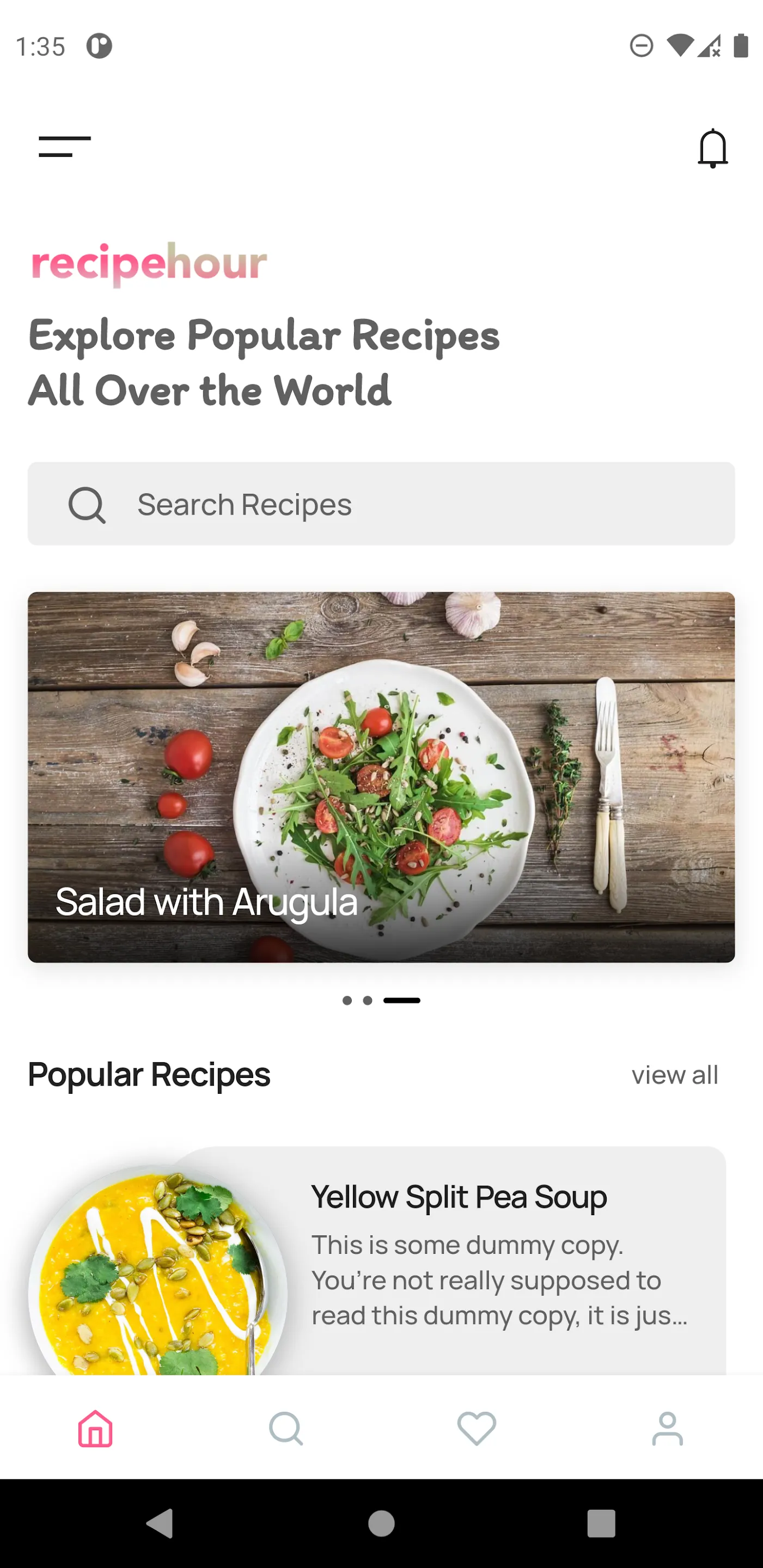 Recipe Hour Demo : Flutter Wor | Indus Appstore | Screenshot