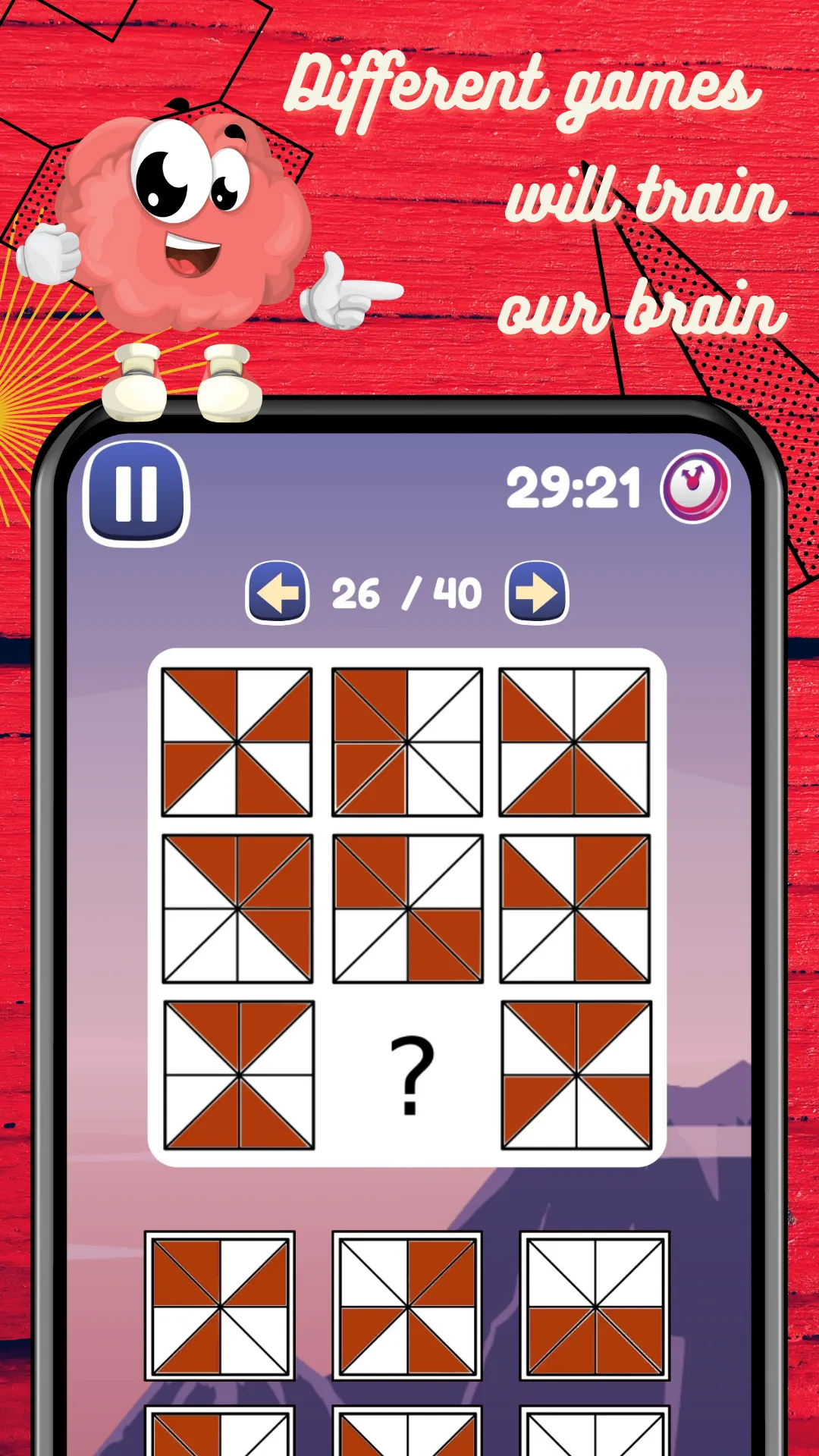 IQ Test: Logic brain training | Indus Appstore | Screenshot