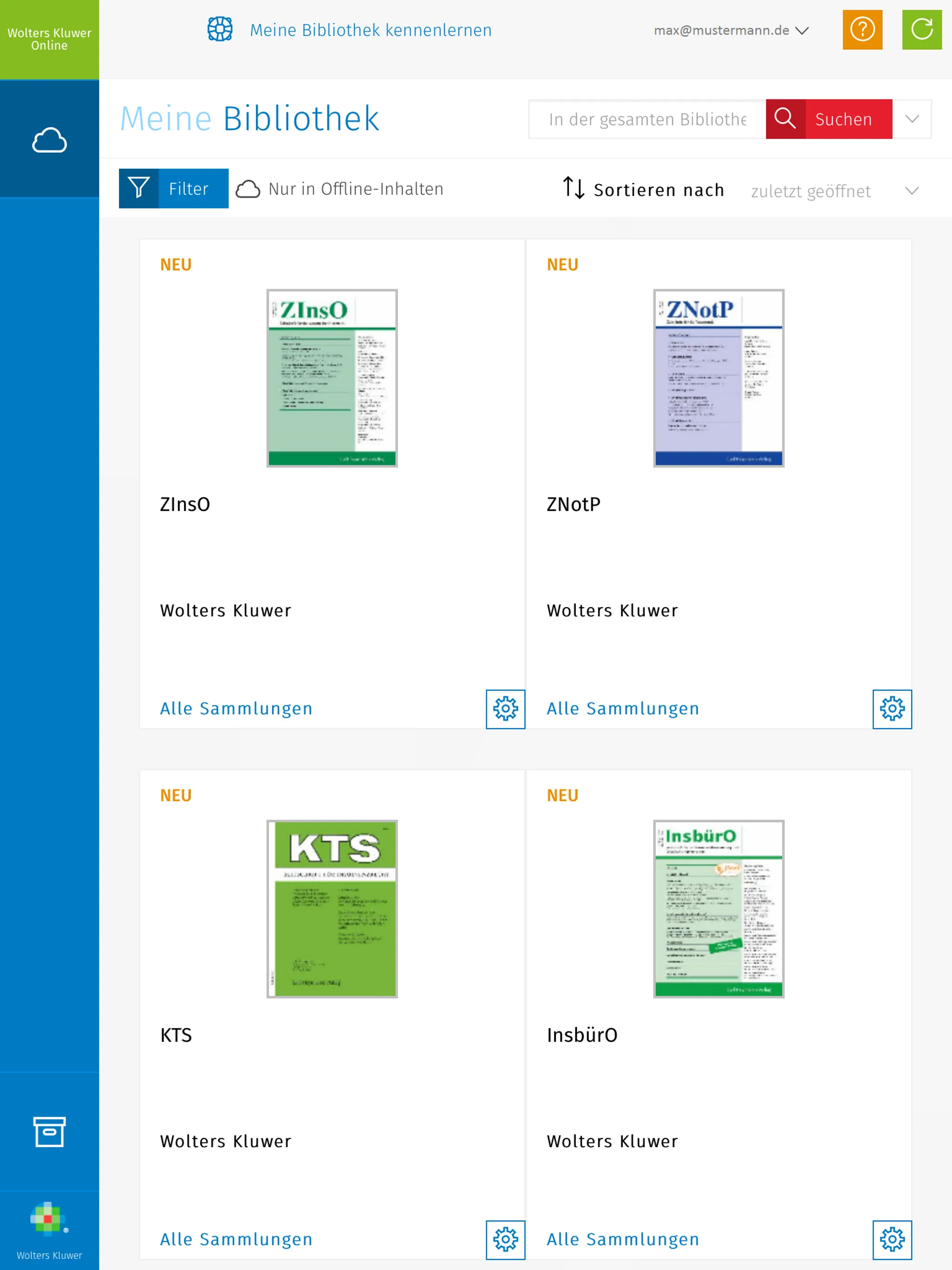 Wolters Kluwer Online | Indus Appstore | Screenshot