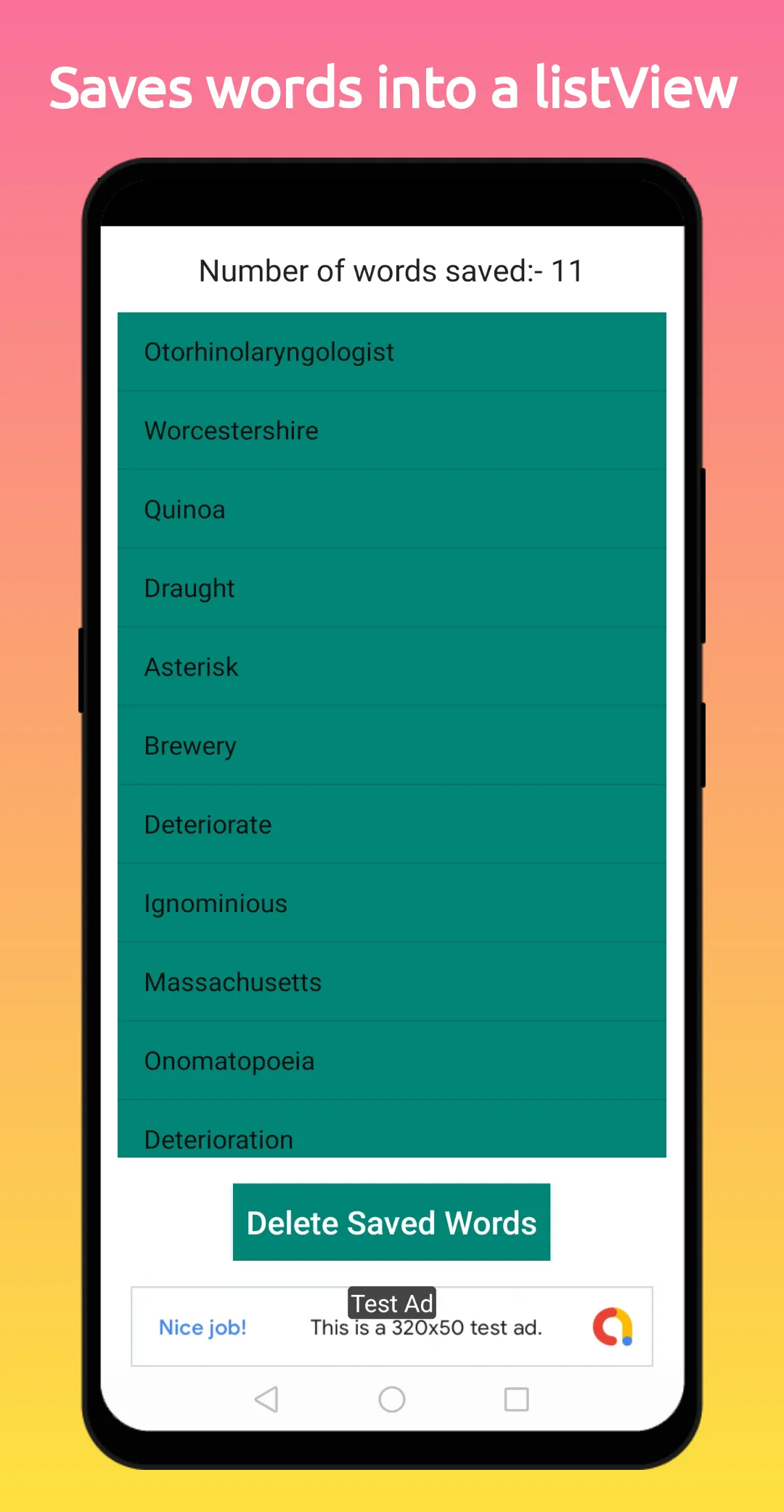 English Word Pronounciation Of | Indus Appstore | Screenshot