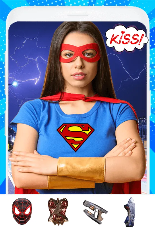 Superhero photo editor | Indus Appstore | Screenshot