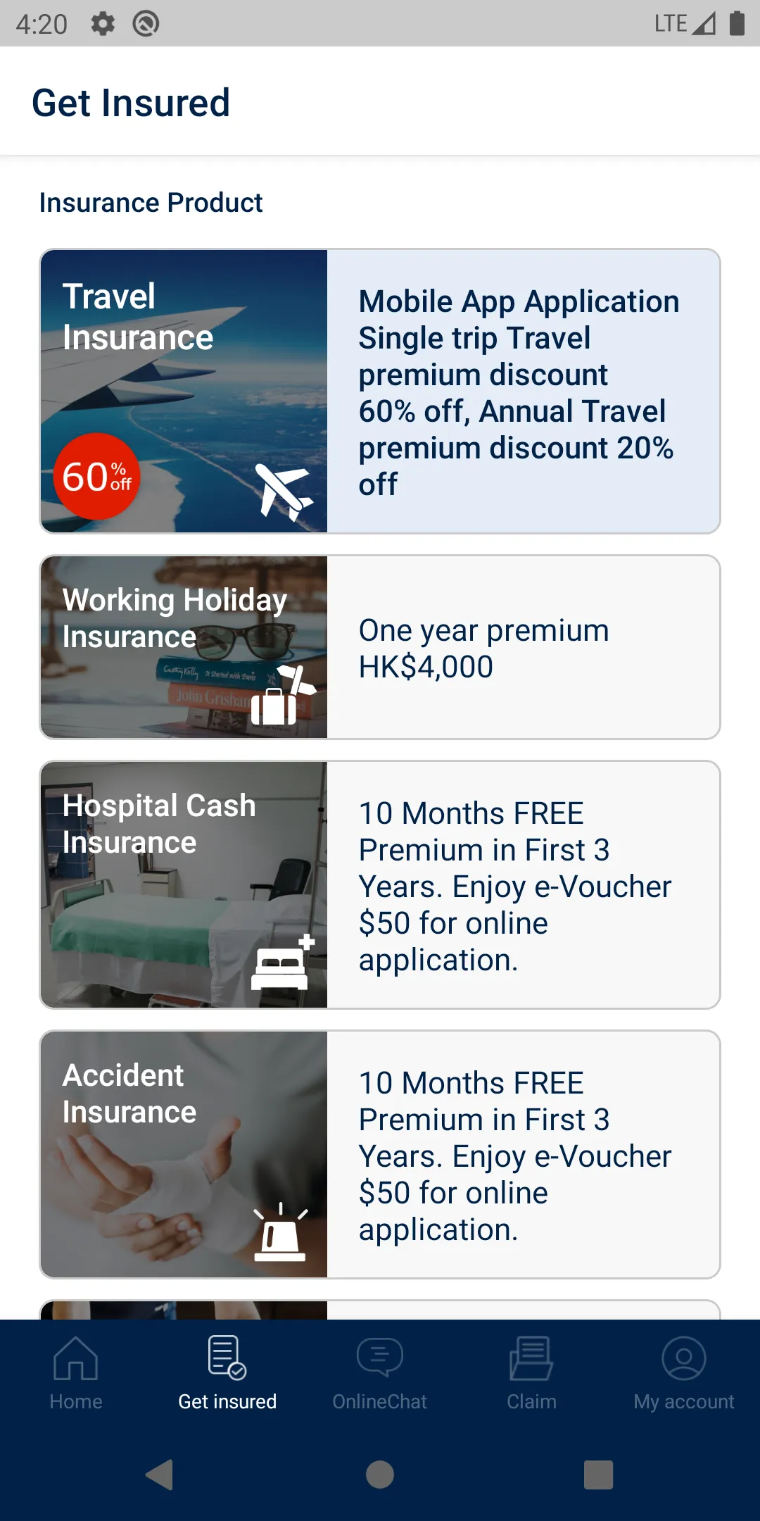 Hong Leong Insurance | Indus Appstore | Screenshot