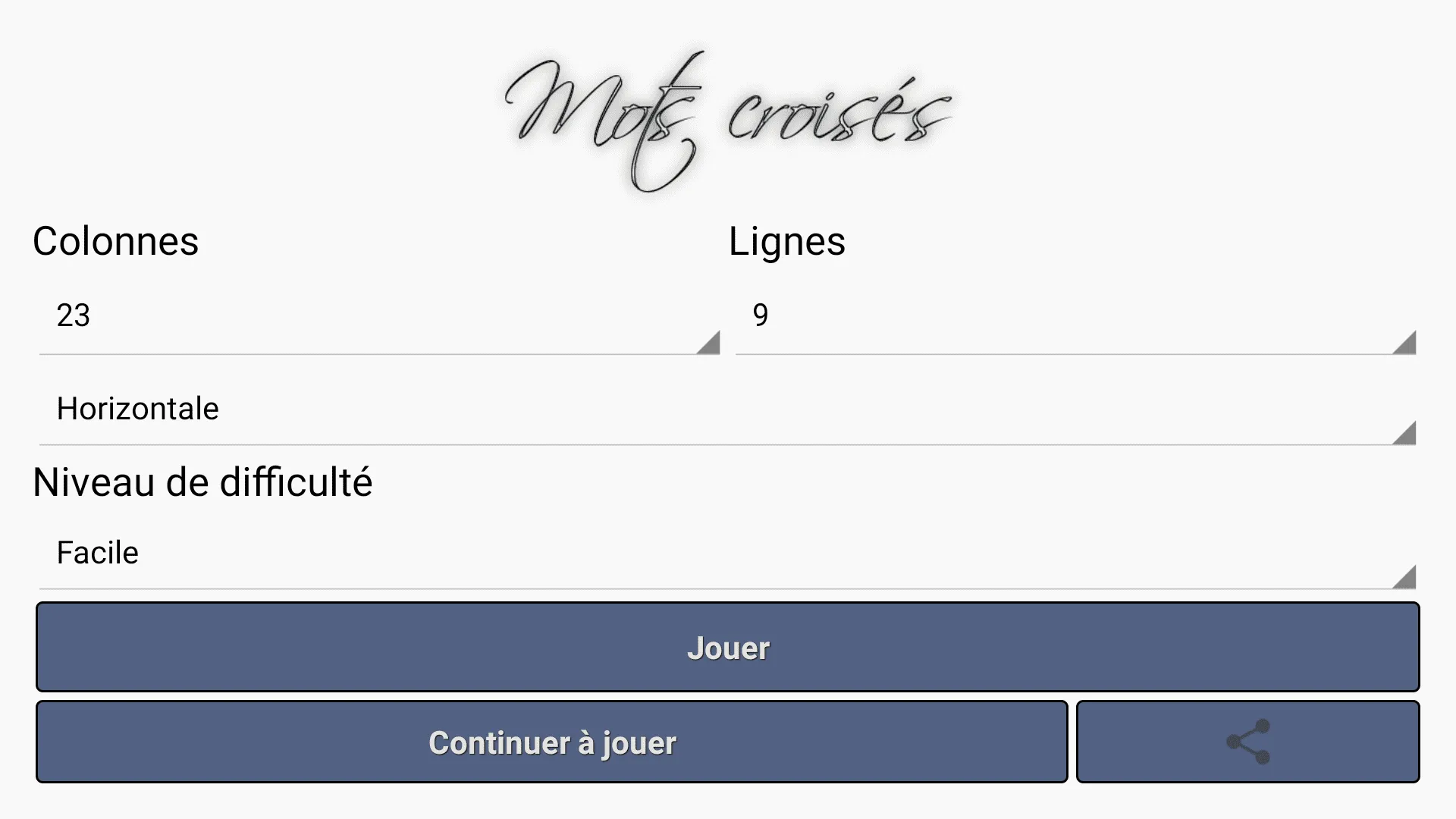 Mots Fléchés en Français | Indus Appstore | Screenshot