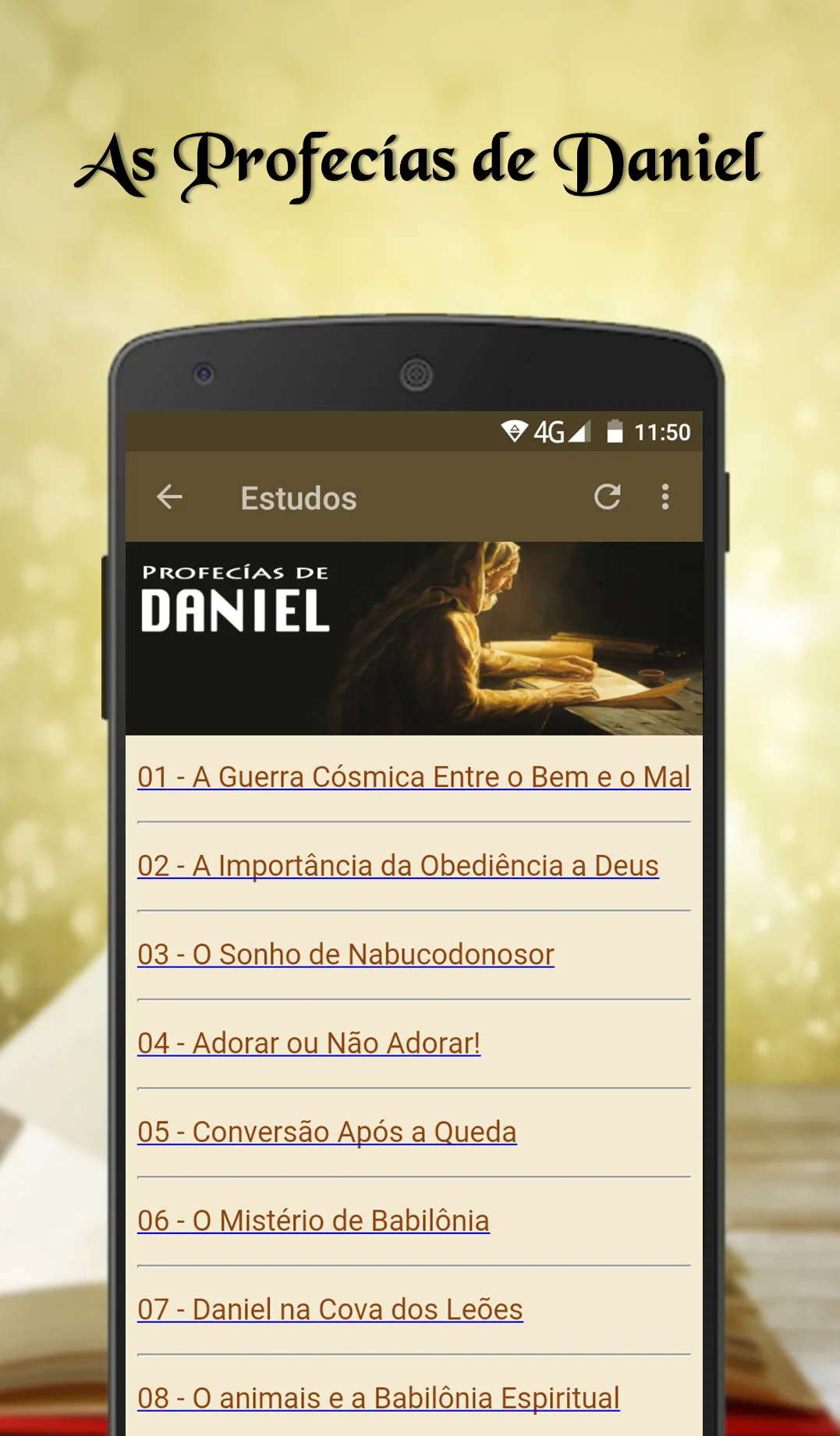 As Profecías de Daniel | Indus Appstore | Screenshot