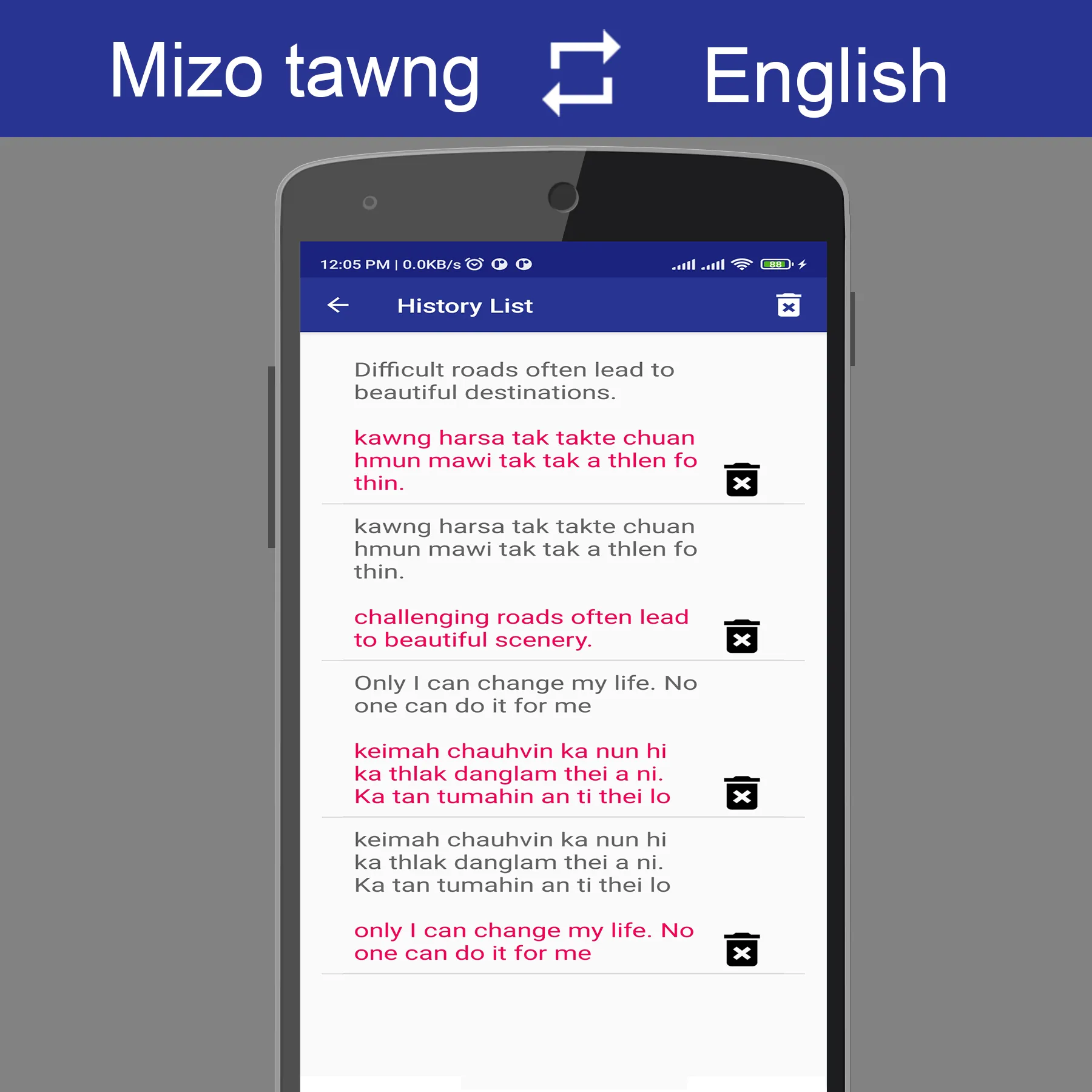 Mizo English Translator | Indus Appstore | Screenshot