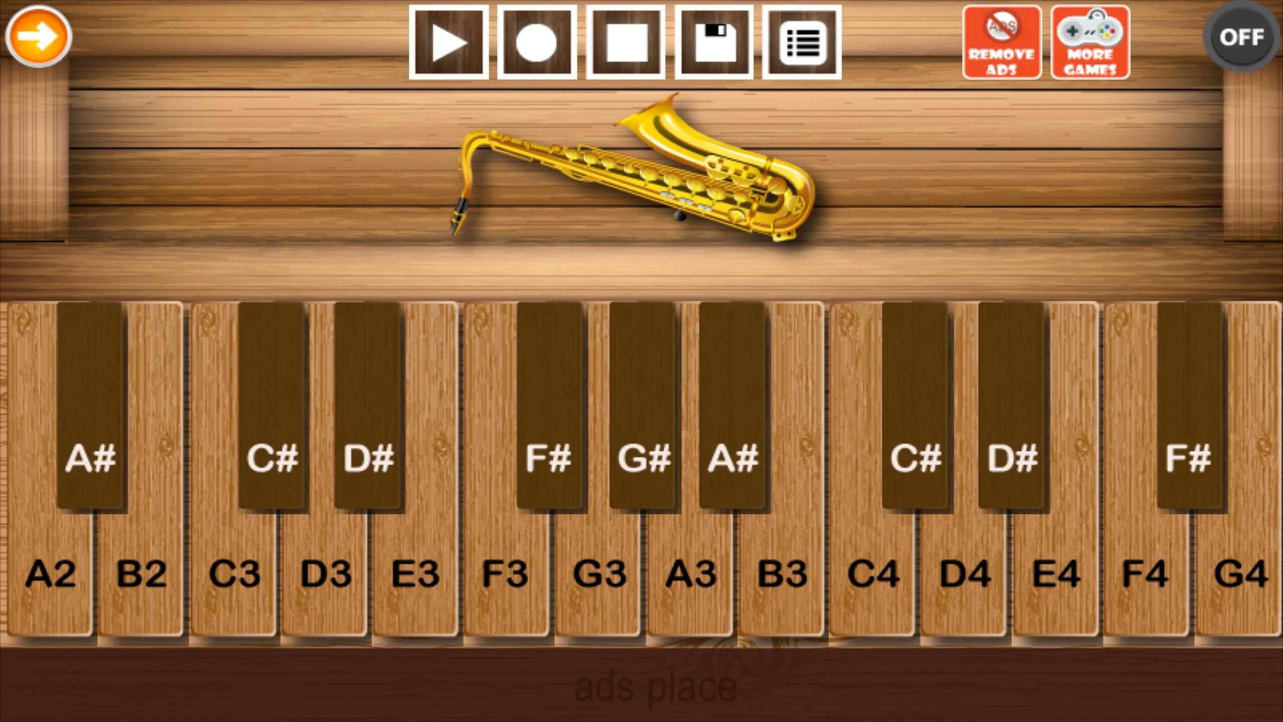 Professional Saxophone | Indus Appstore | Screenshot