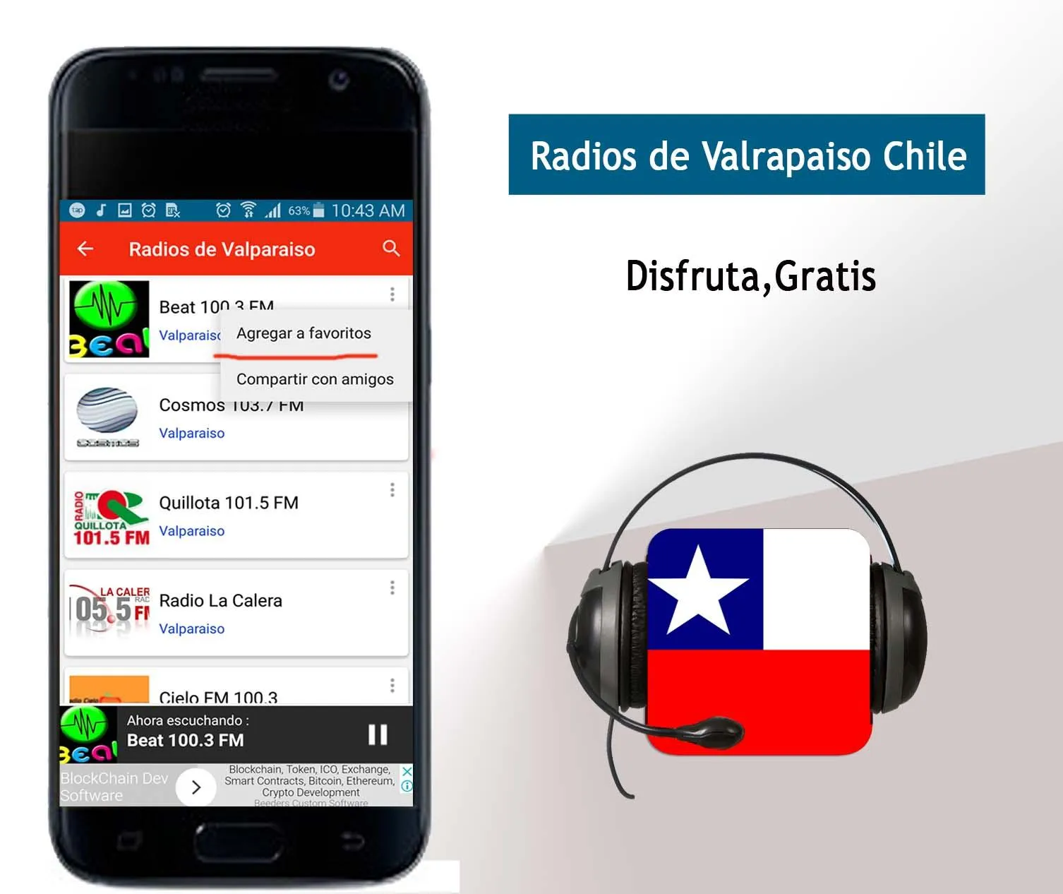 Radios de Valparaiso | Indus Appstore | Screenshot