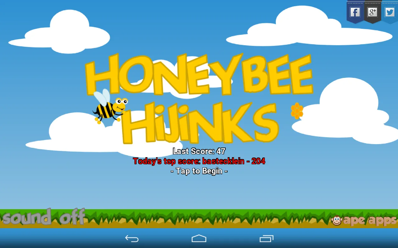 Honeybee Hijinks | Indus Appstore | Screenshot