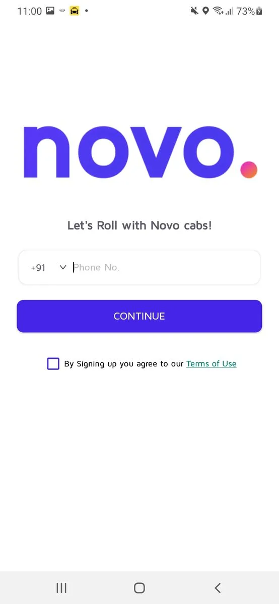 Novo – Cabs, Autos & Bikes | Indus Appstore | Screenshot