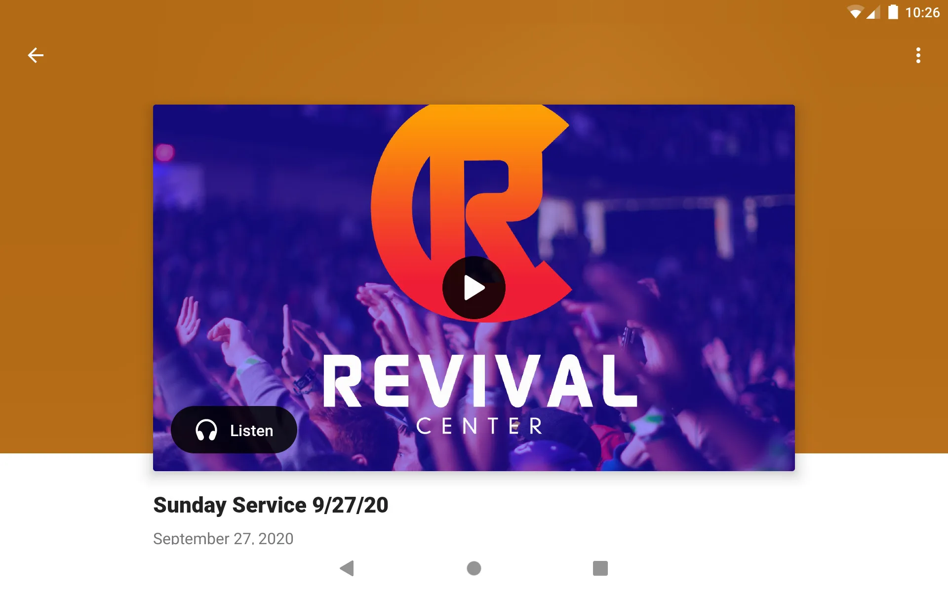 Revival Center Va Beach | Indus Appstore | Screenshot