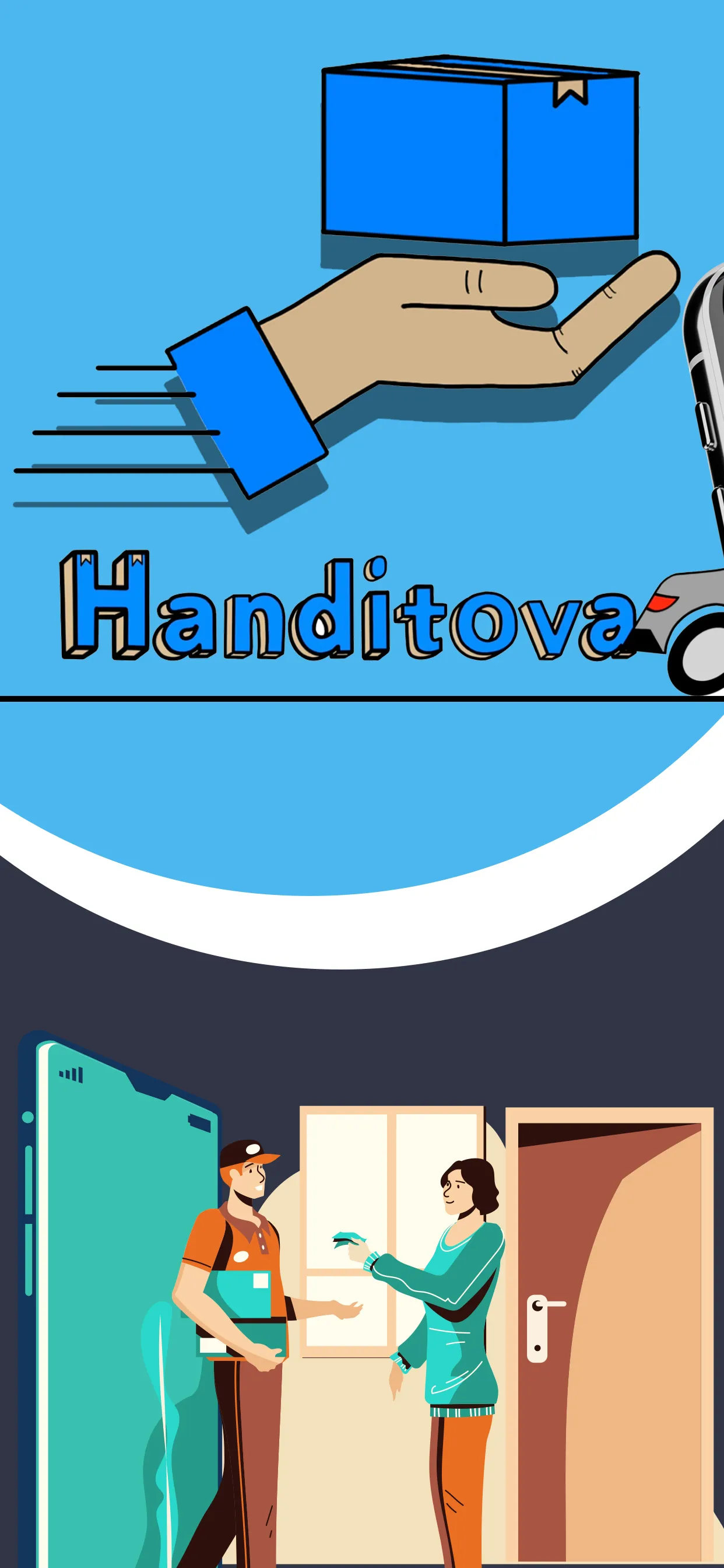 Handitova - Local Delivery App | Indus Appstore | Screenshot