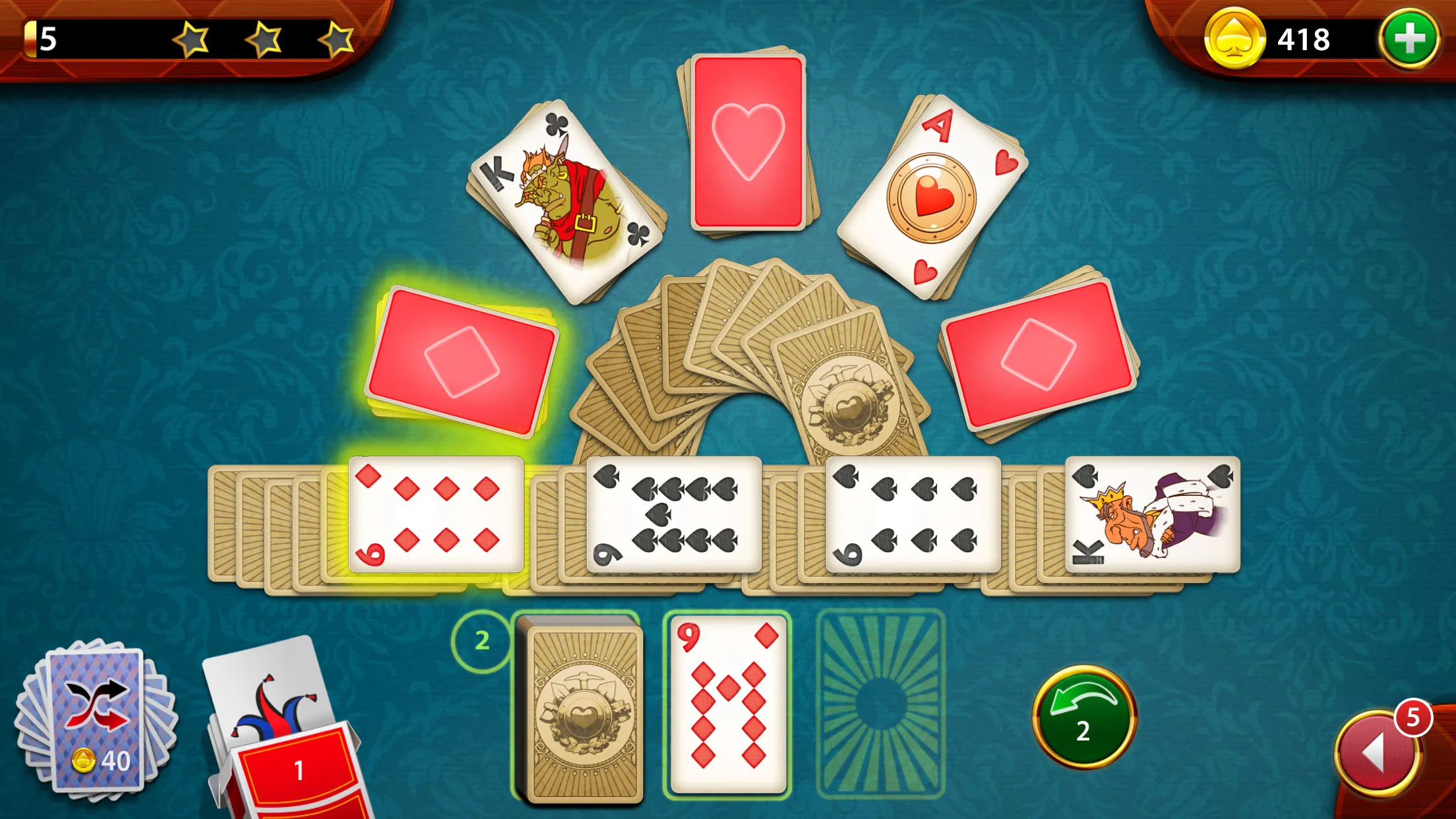 Solitaire Perfect Match | Indus Appstore | Screenshot