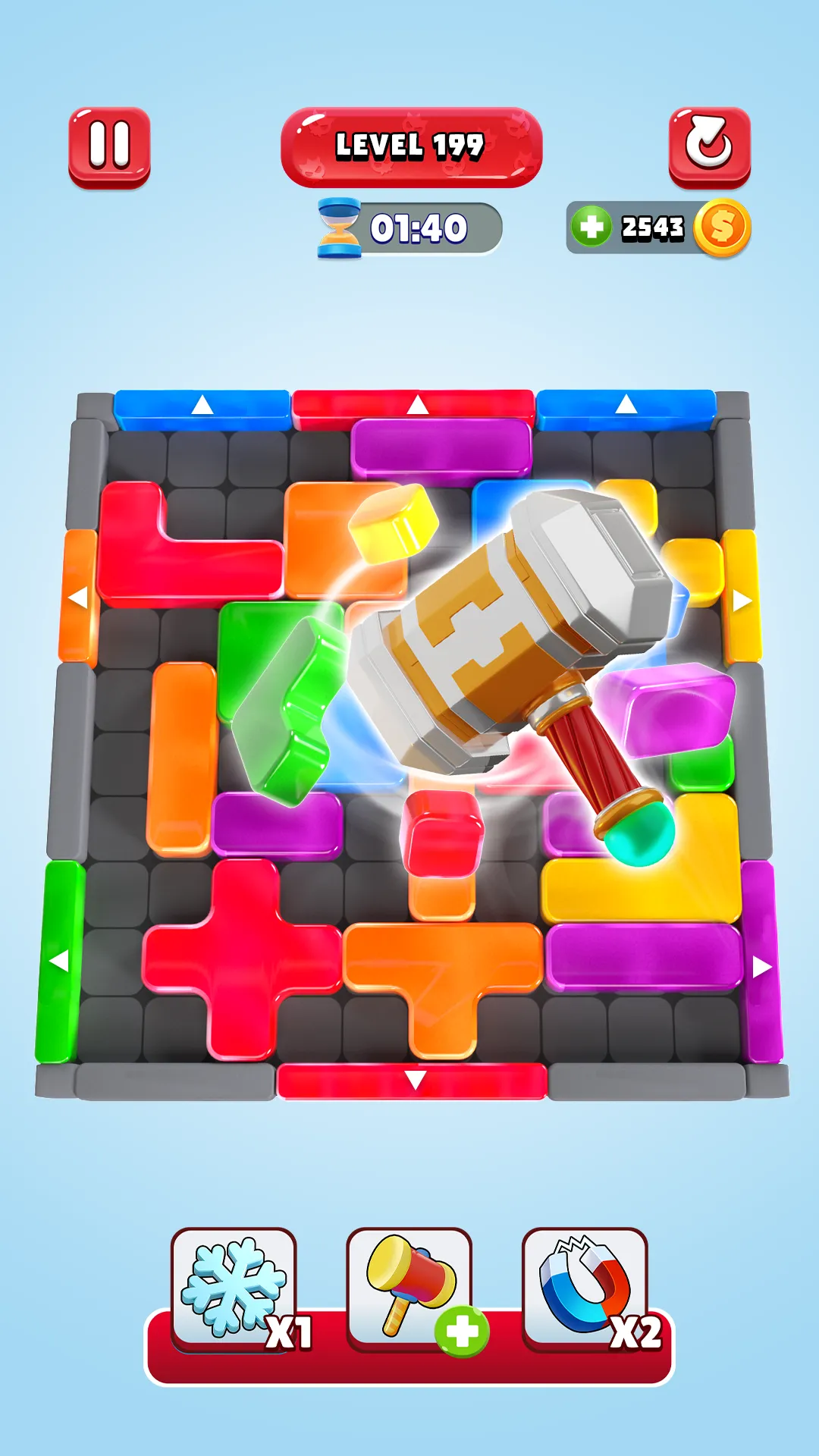 Jelly Block Away | Indus Appstore | Screenshot