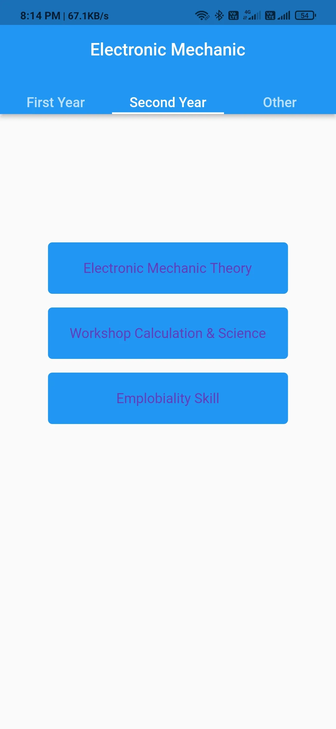 ITI Electronic Mechanic Mcq | Indus Appstore | Screenshot