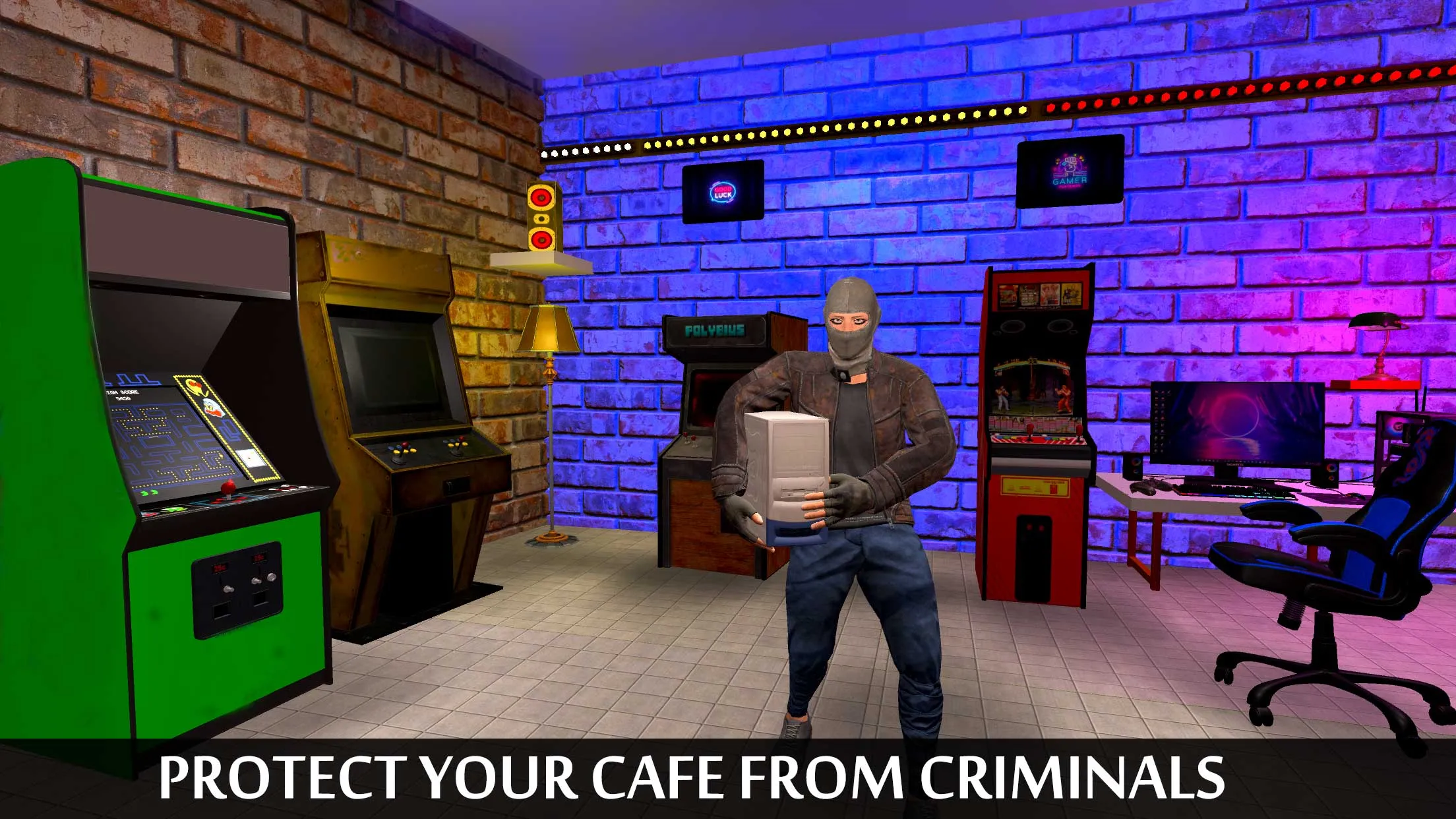 Internet cafe job simulator | Indus Appstore | Screenshot