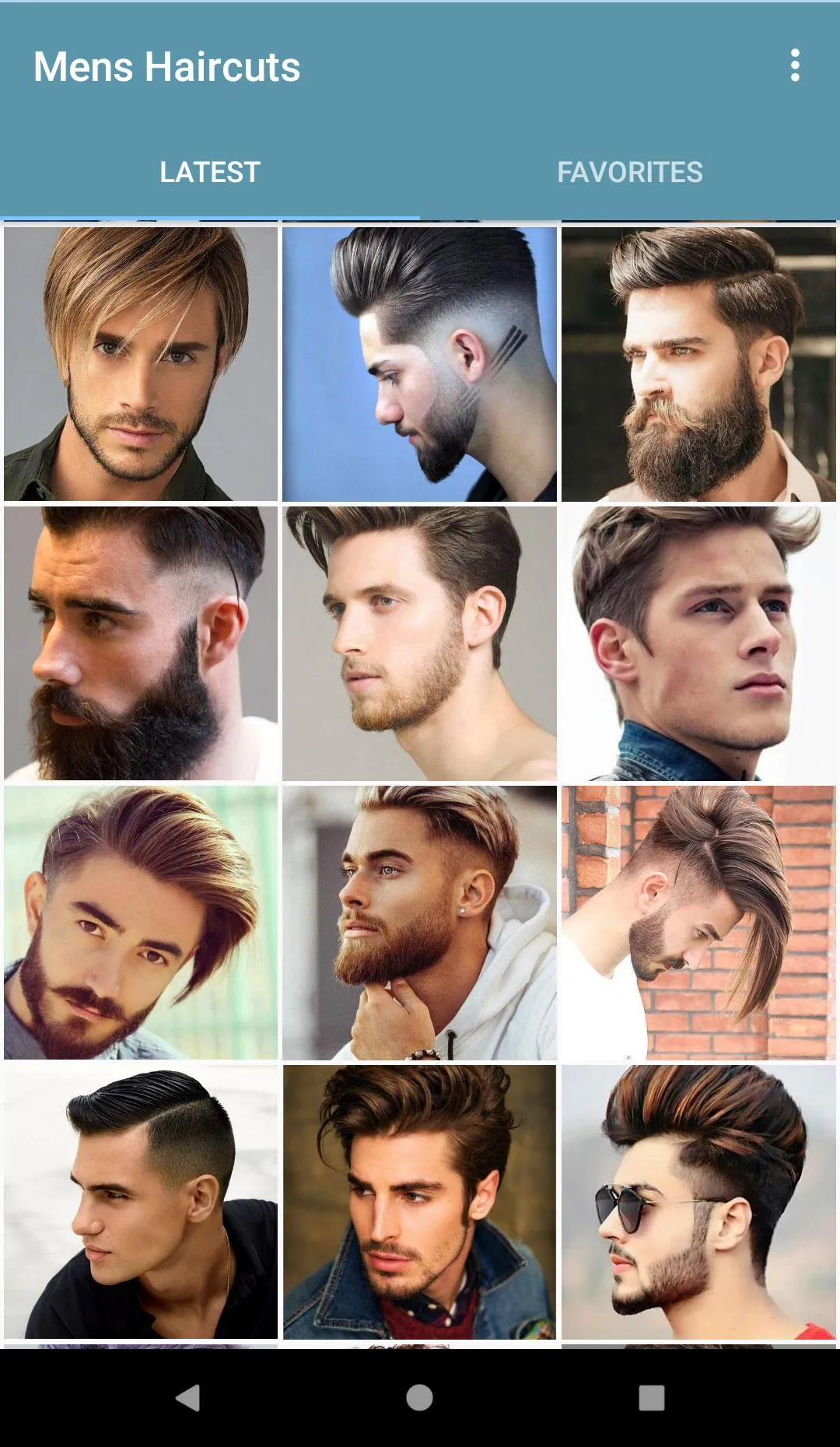 men’s long hairstyles | Indus Appstore | Screenshot