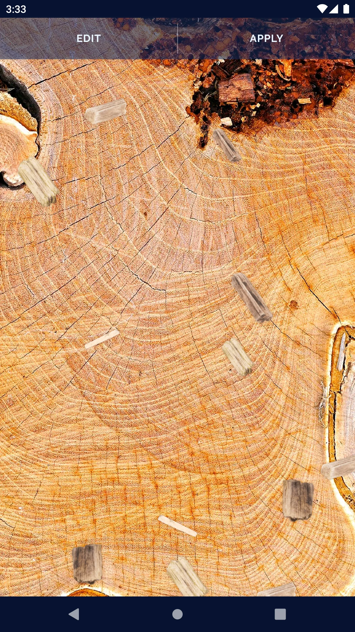 Wood Sawdust Live Wallpaper | Indus Appstore | Screenshot