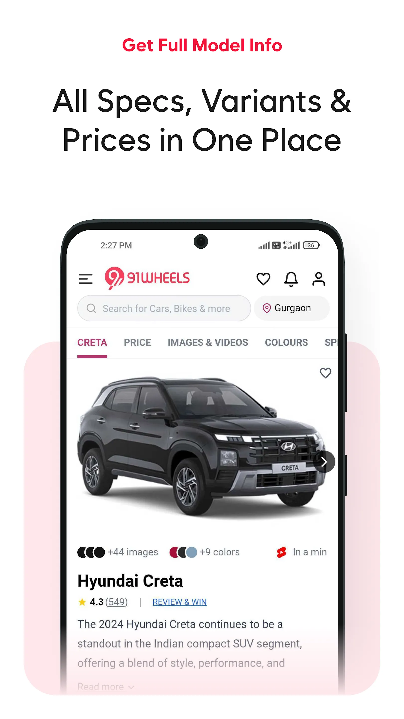 91Wheels | Indus Appstore | Screenshot