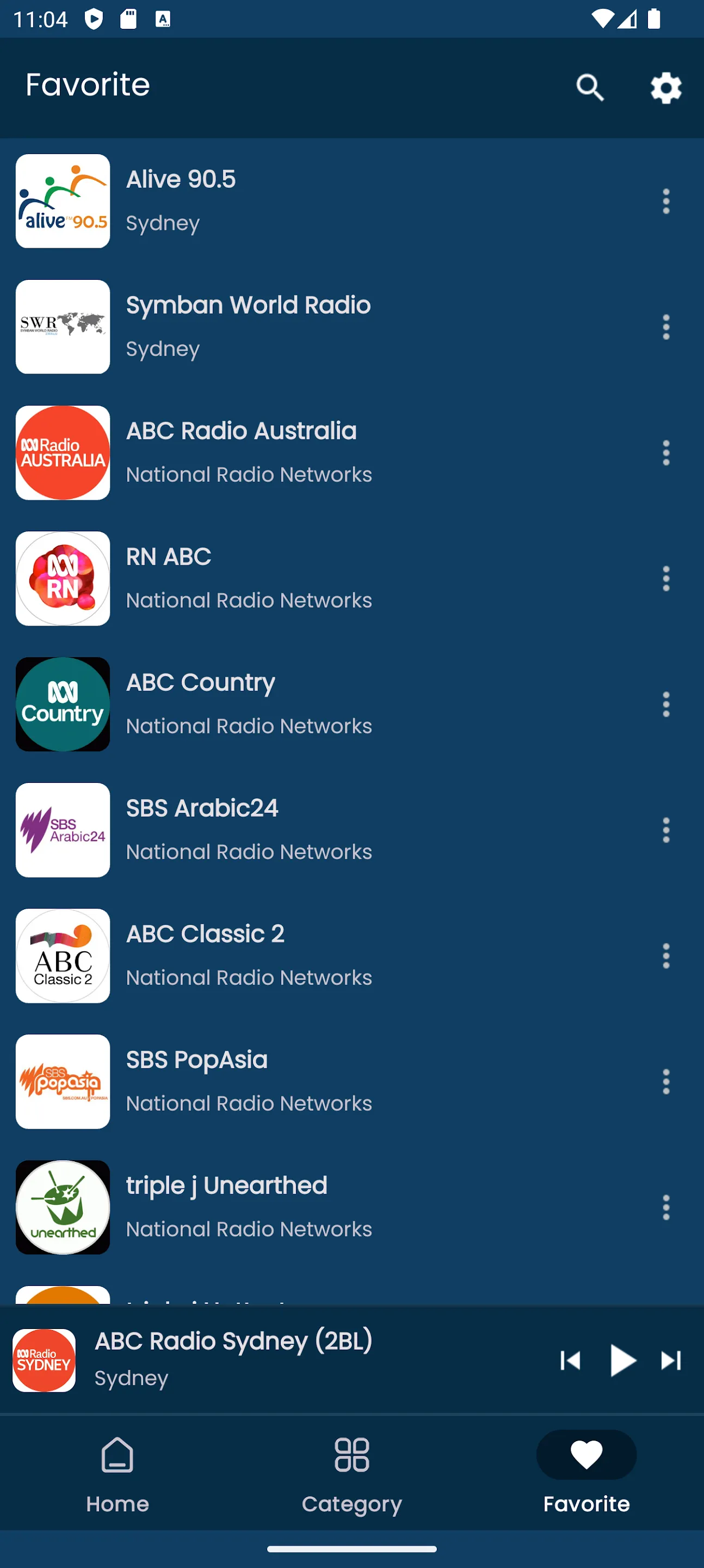 Radios from Sydney | Indus Appstore | Screenshot