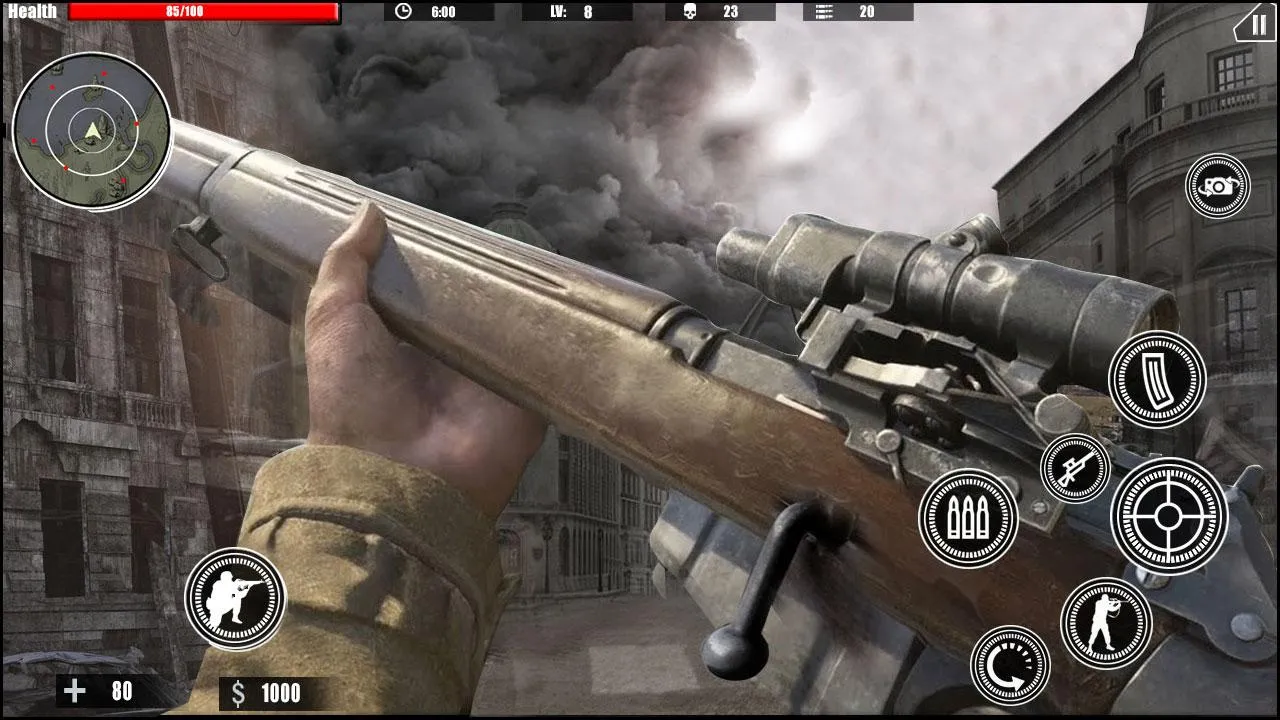 WW2 Sniper Gun War Games | Indus Appstore | Screenshot