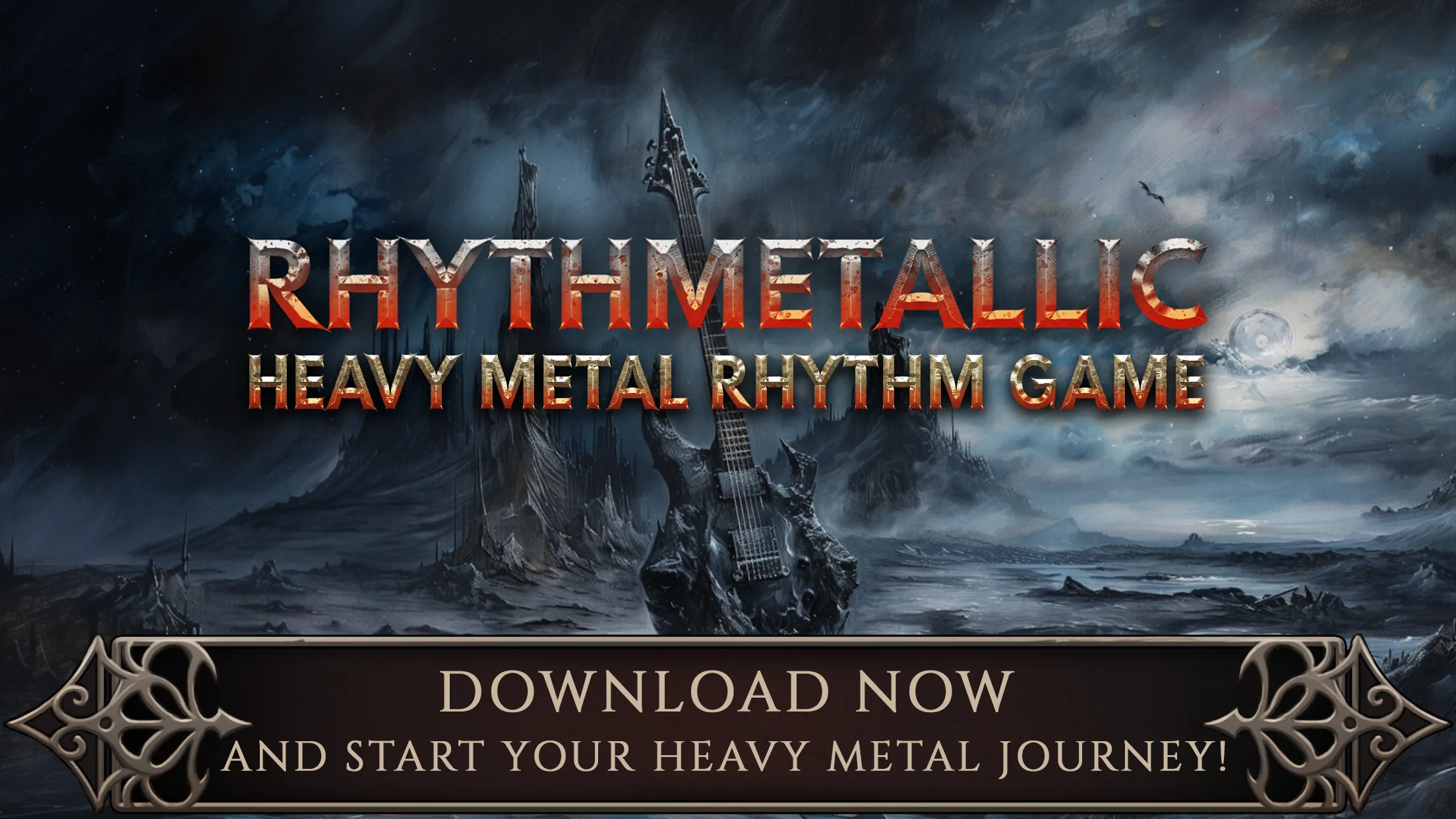 Rhythmetallic: Rock Guitar Tap | Indus Appstore | Screenshot