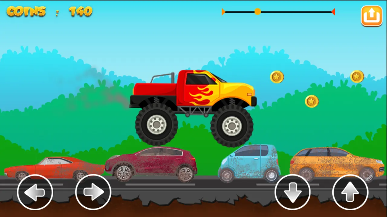 Monster Truck Challenge | Indus Appstore | Screenshot