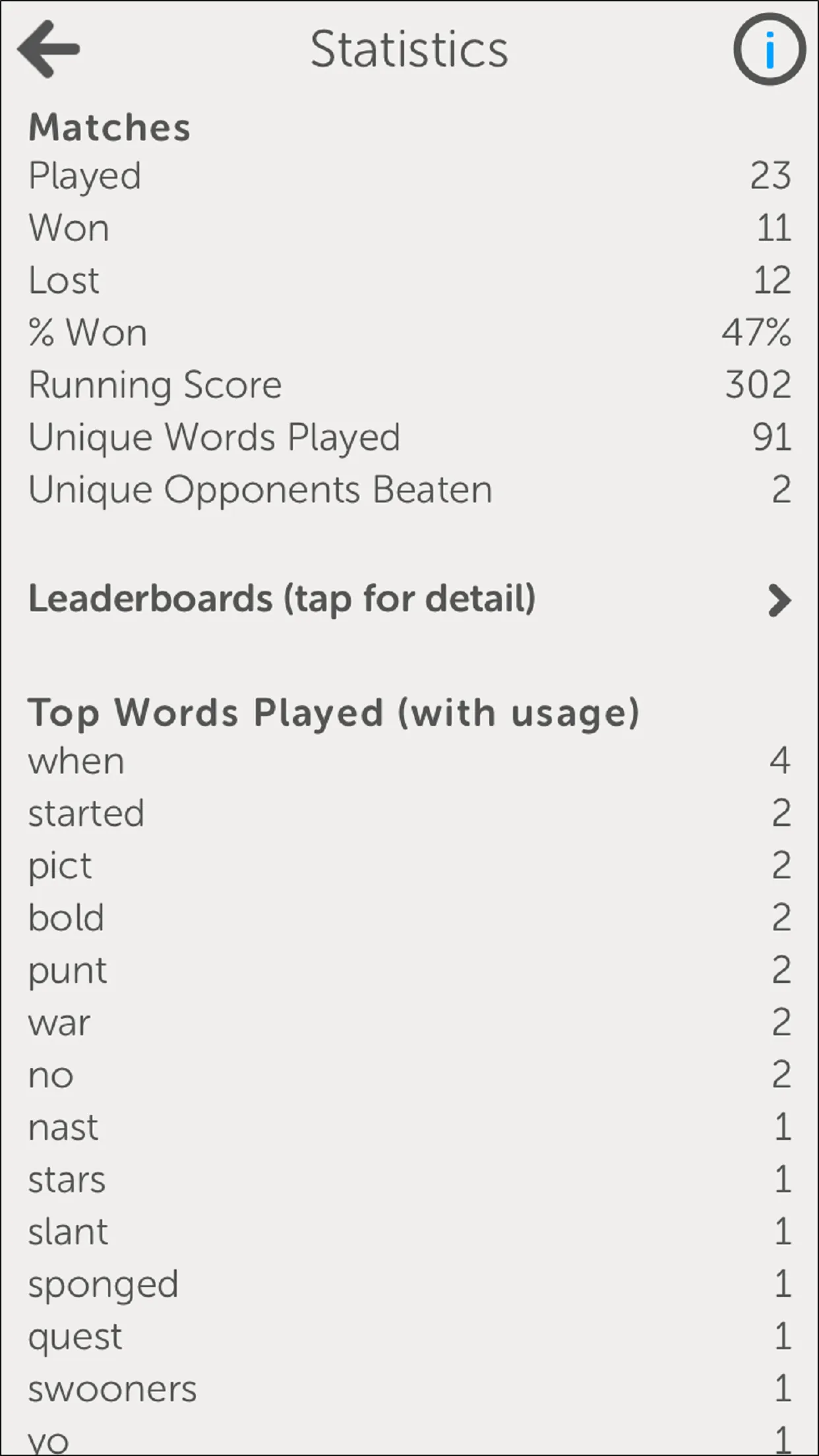 Letterpress — Word Game | Indus Appstore | Screenshot