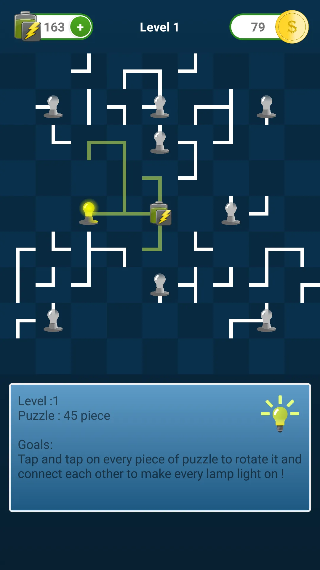 Electric Line Connect puzzle | Indus Appstore | Screenshot