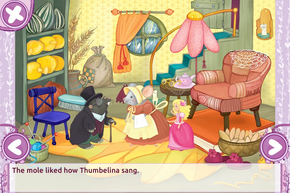 Thumbelina Story and Games | Indus Appstore | Screenshot