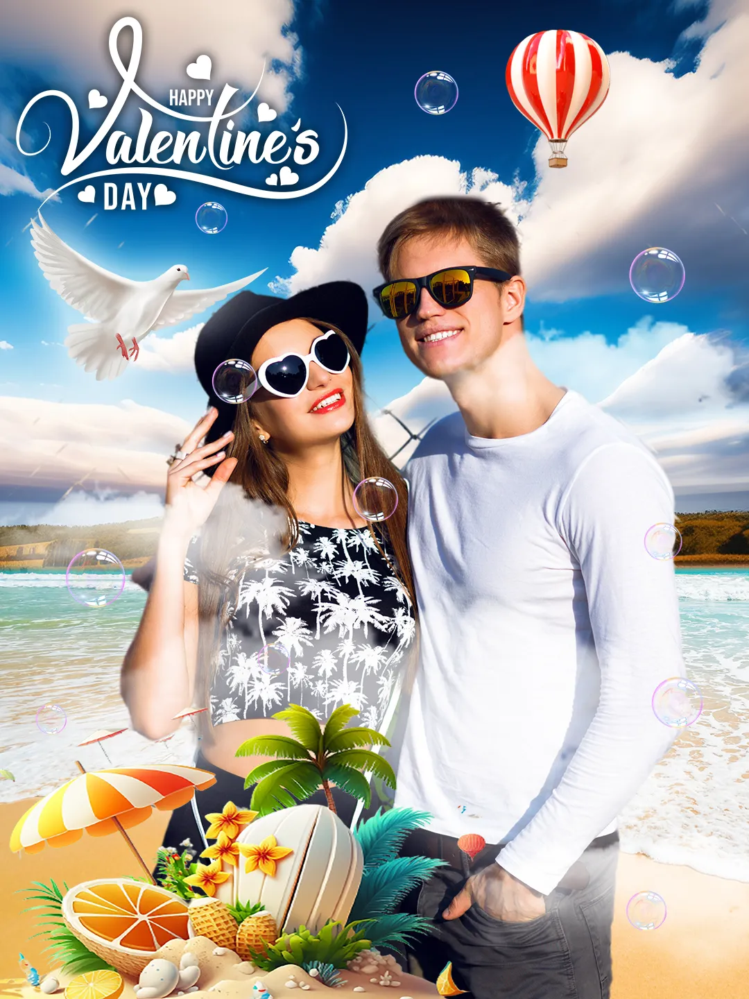 Valentine Day Photo Frame | Indus Appstore | Screenshot