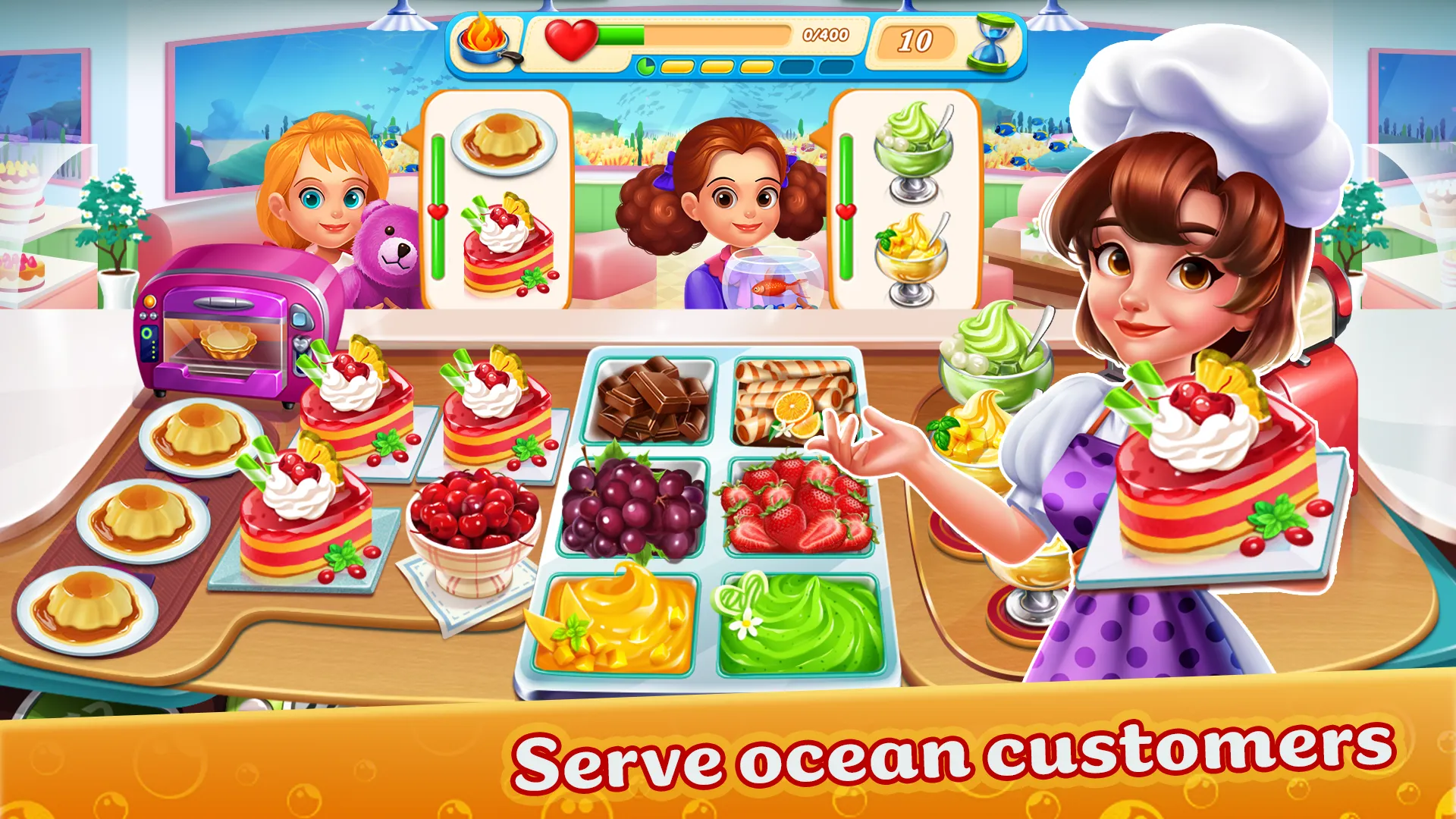 Cooking Aquarium - A Star Chef | Indus Appstore | Screenshot