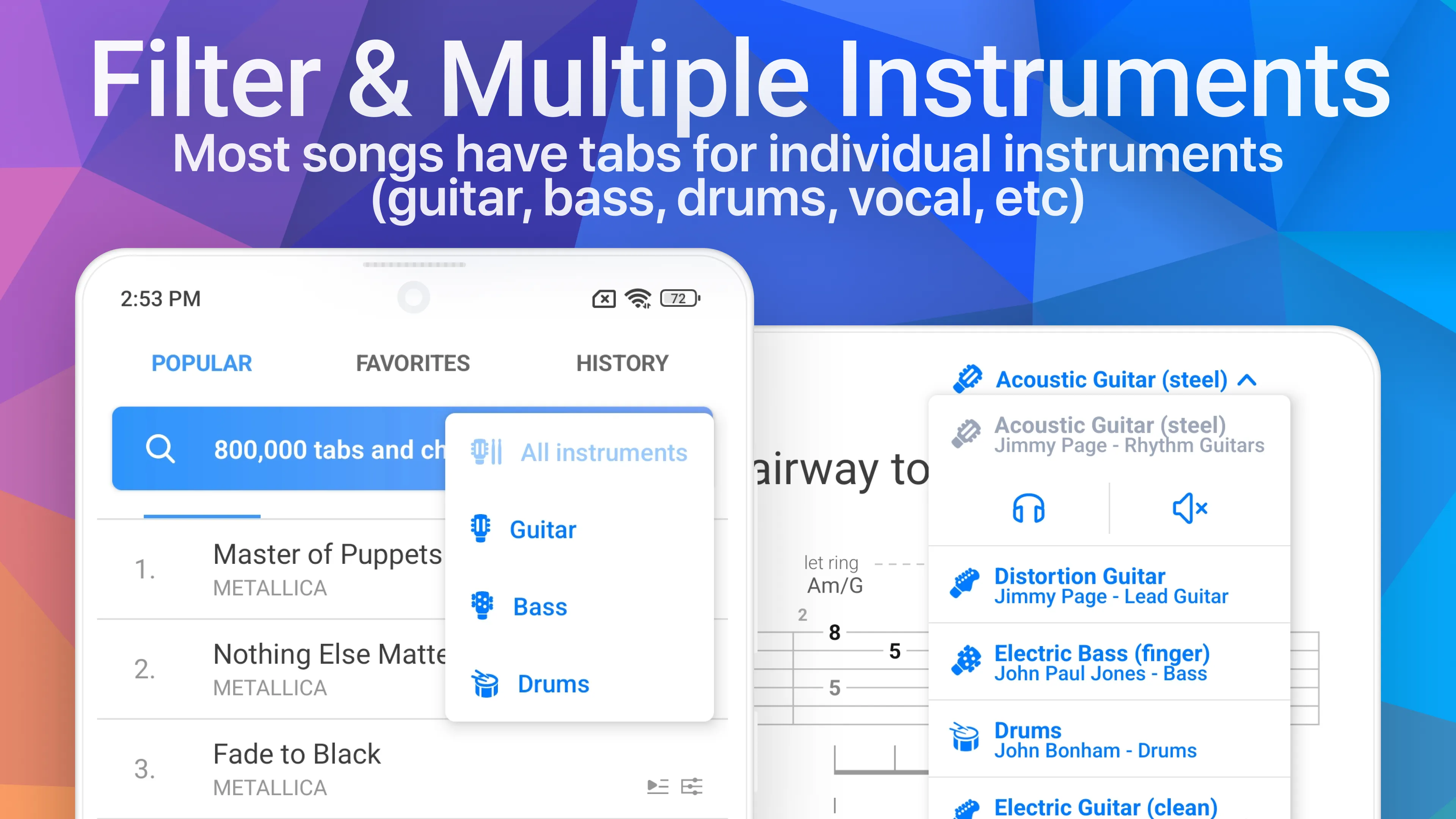 Songsterr Guitar Tabs & Chords | Indus Appstore | Screenshot