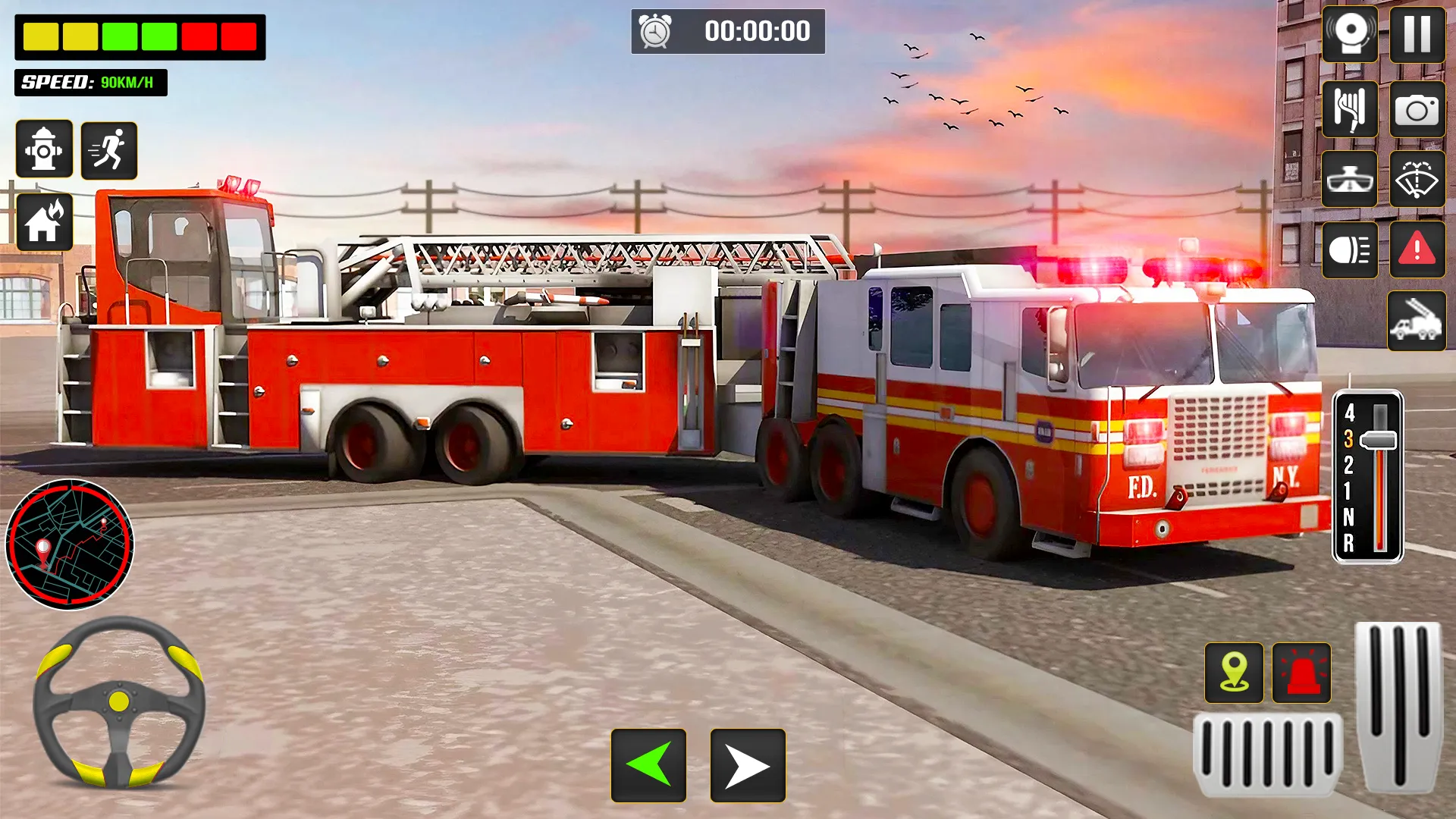 Fire Engine Truck Driving Sim | Indus Appstore | Screenshot