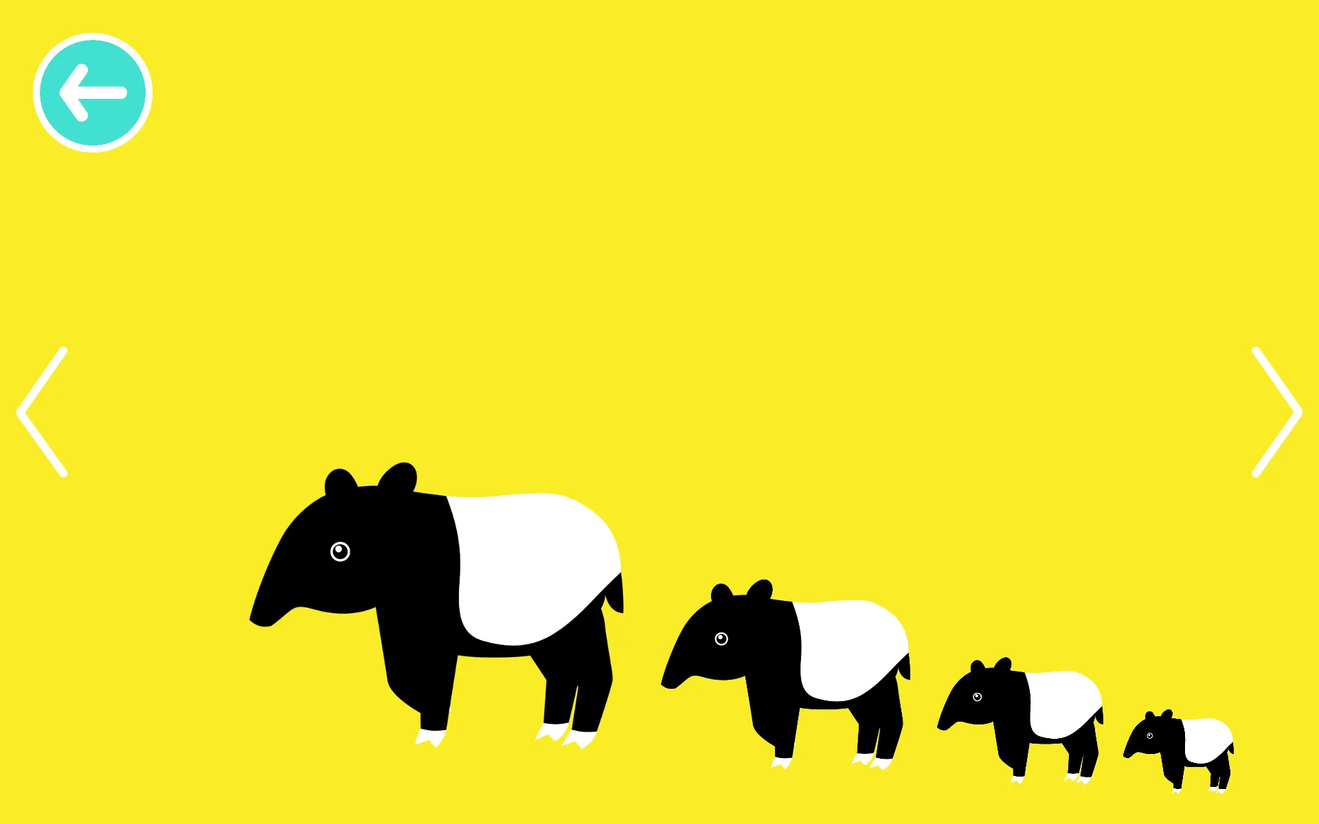 Black White Animals for Babies | Indus Appstore | Screenshot